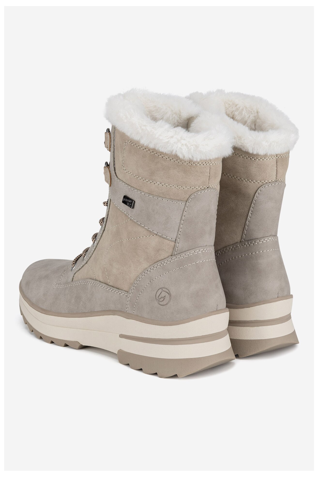 Trzewiki Remonte D2B73-40 Beżowy