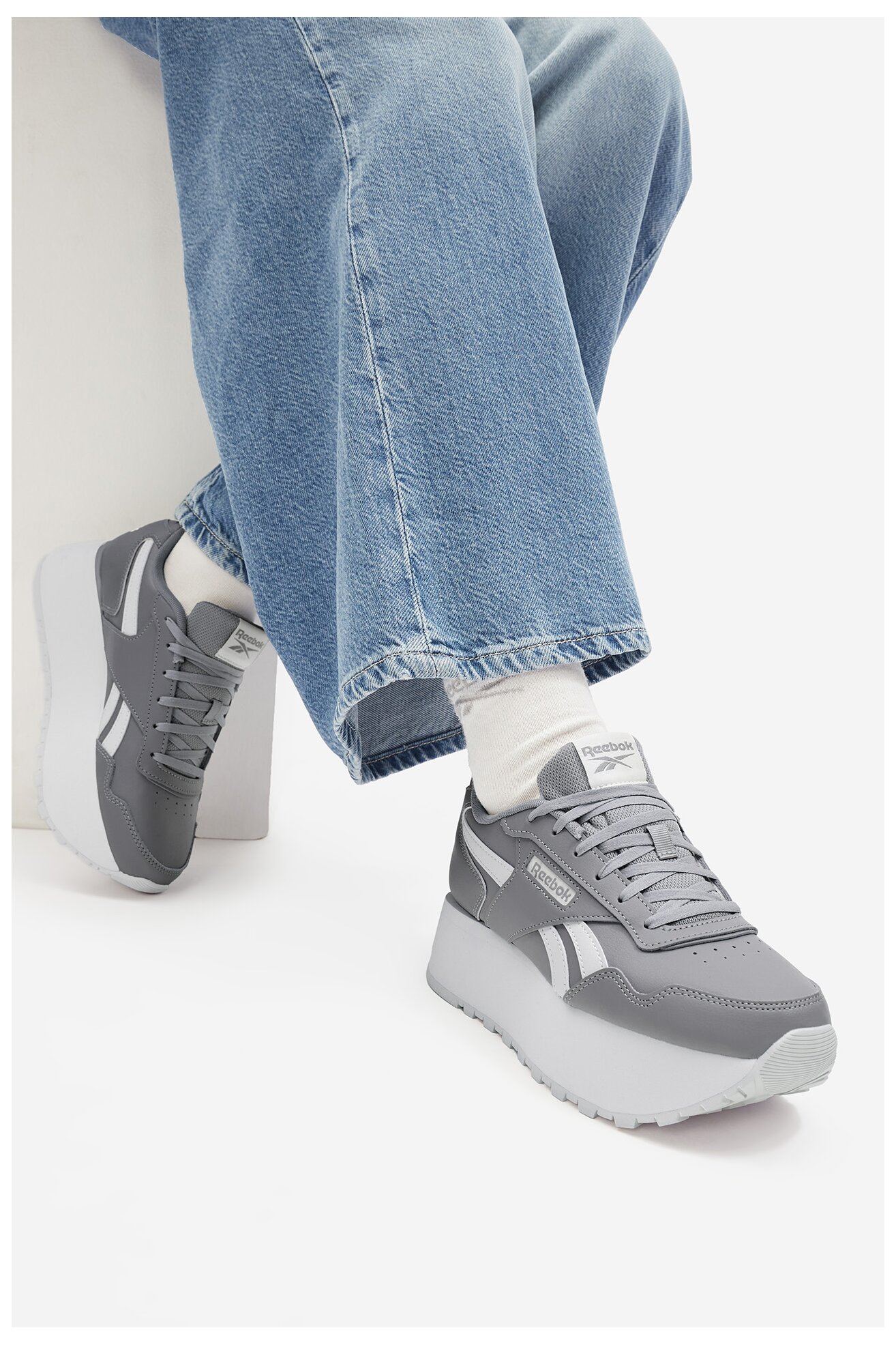 Sportovní obuv Reebok GLIDE TRIPLE 100223025 ŠEDÁ