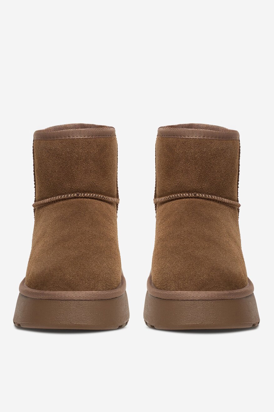 Badura - Śniegowce zamszowe ocieplane - 5906751381748