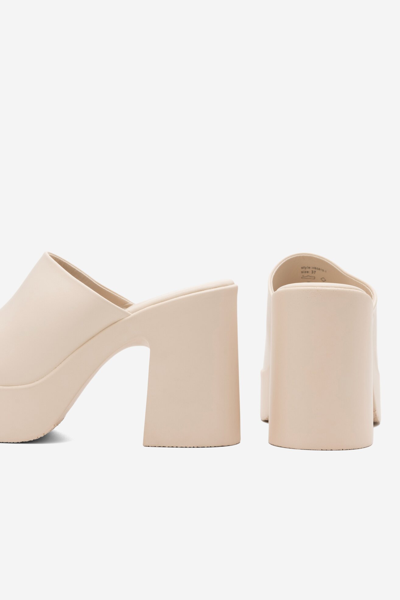 Klapki DeeZee MEGYN H85819-1 Beżowy