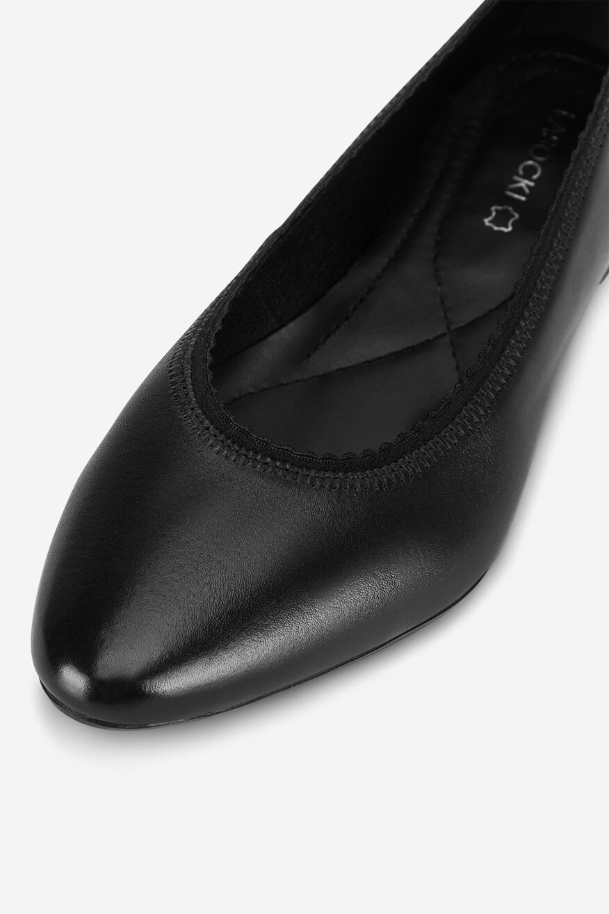 Lasocki - Baleriny skórzane - 5905588774082