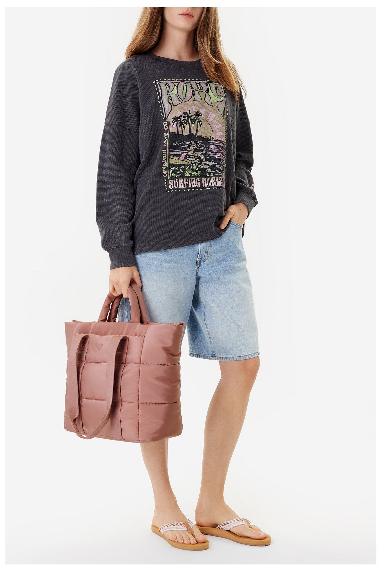 Дамска чанта ROXY C-ROXY-M-005-08 РОЗОВ