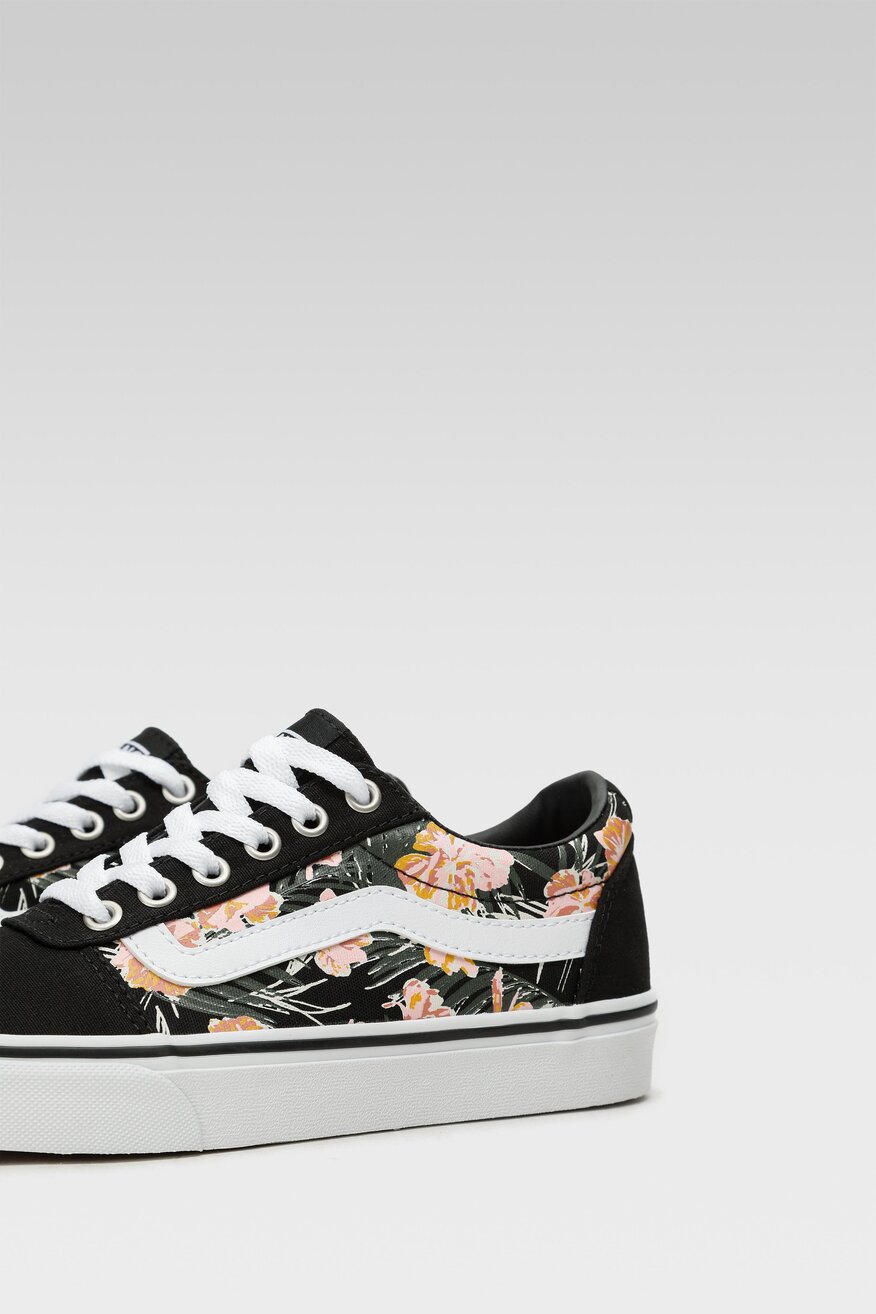 Vans - Trampki z printem czarne - 5904248058326