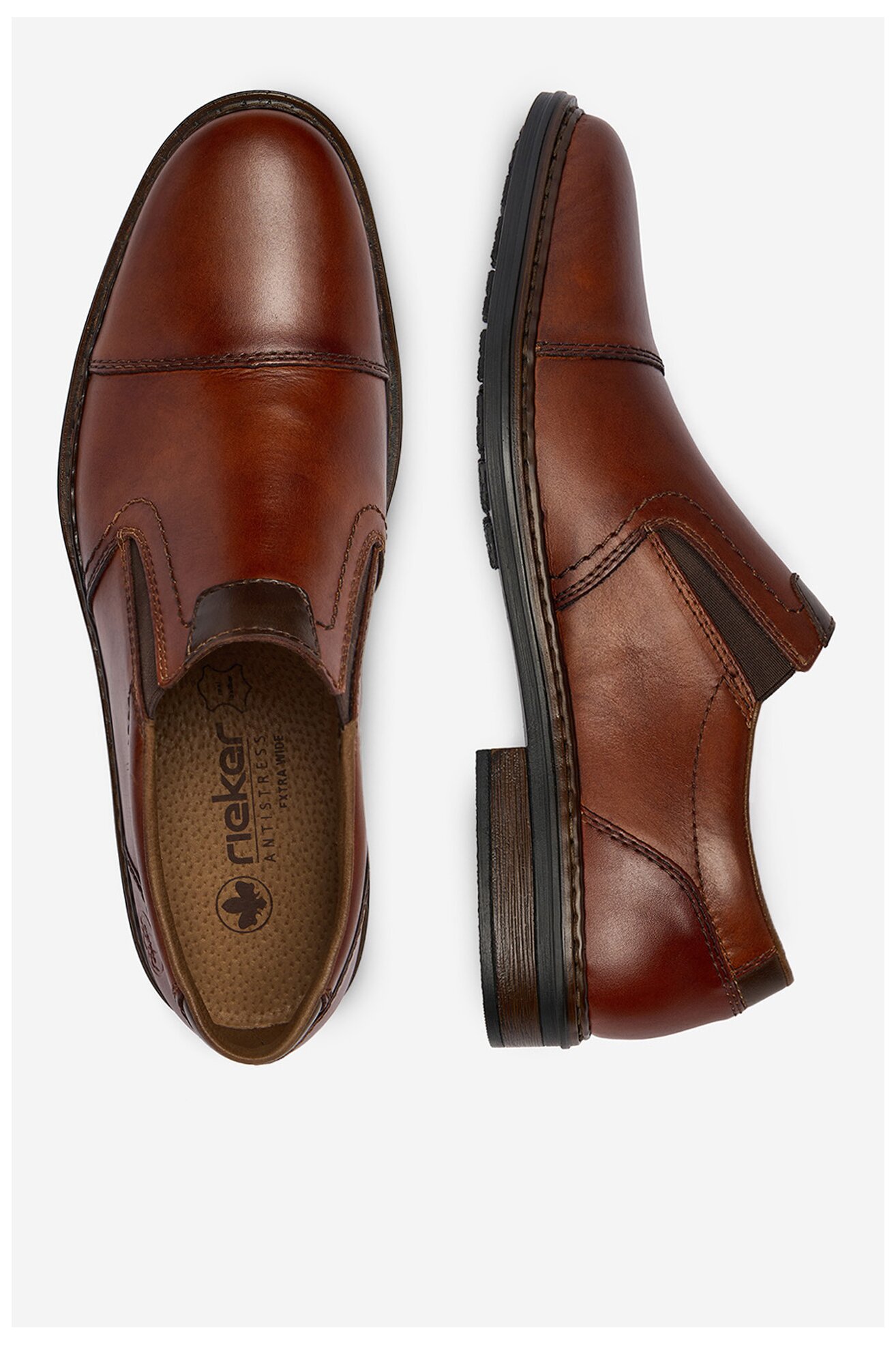 Половинки обувки Rieker CEO-17659-23 КАФЯВ