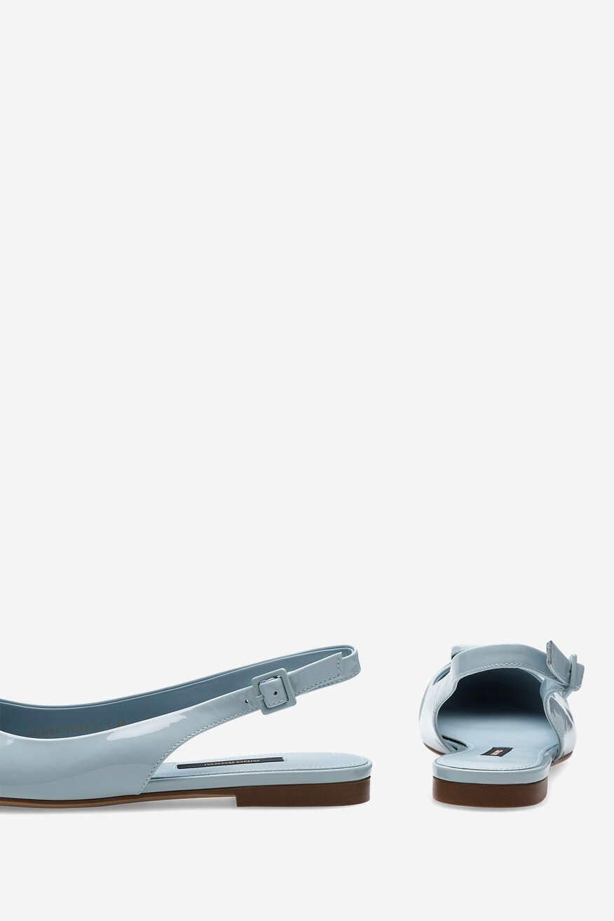 Gino Rossi - Skórzane baleriny - 5905588588474