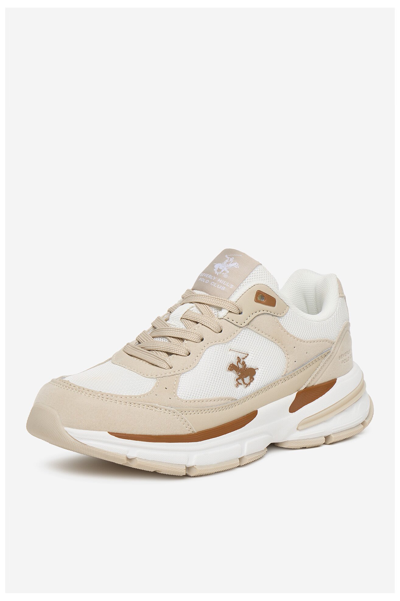 Sneakers Beverly Hills Polo Club CEO-AW25-3C014-1 Beżowy