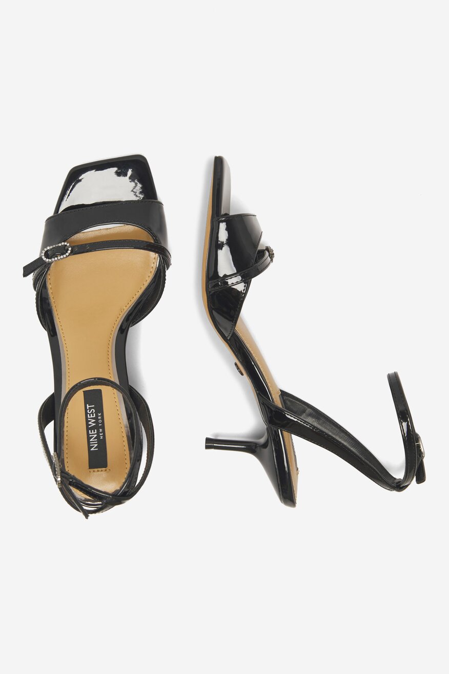 
                NINE WEST - Sandały na szpilce - 5905588473930