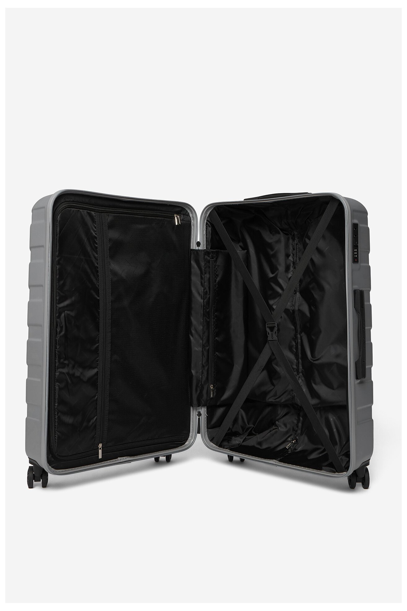 Kofer Gino Rossi C-GIN-L-003-05-SILVER SREBRNA