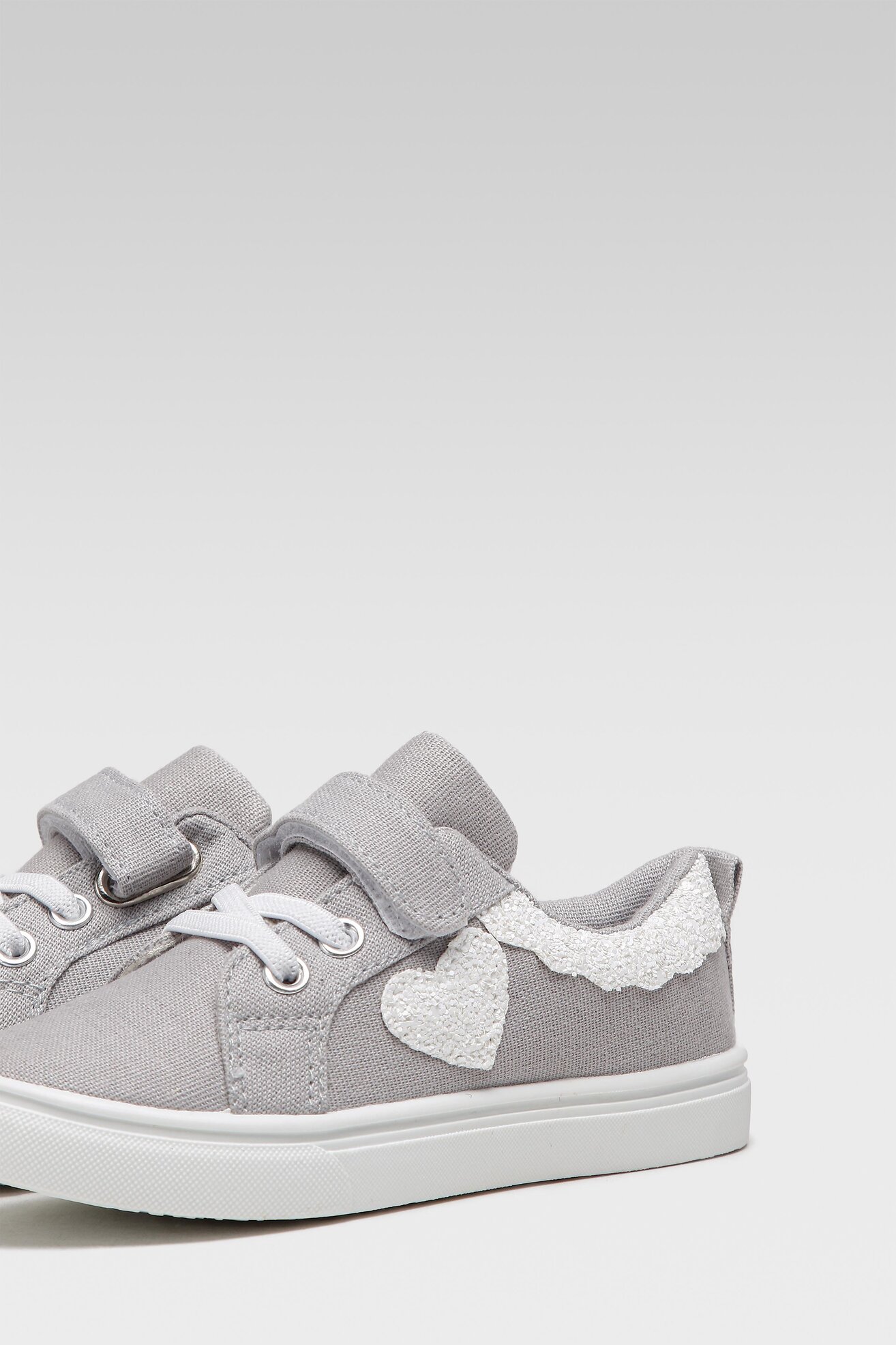 Pantofi pânză Nelli Blu CF21183B ARGINTIU