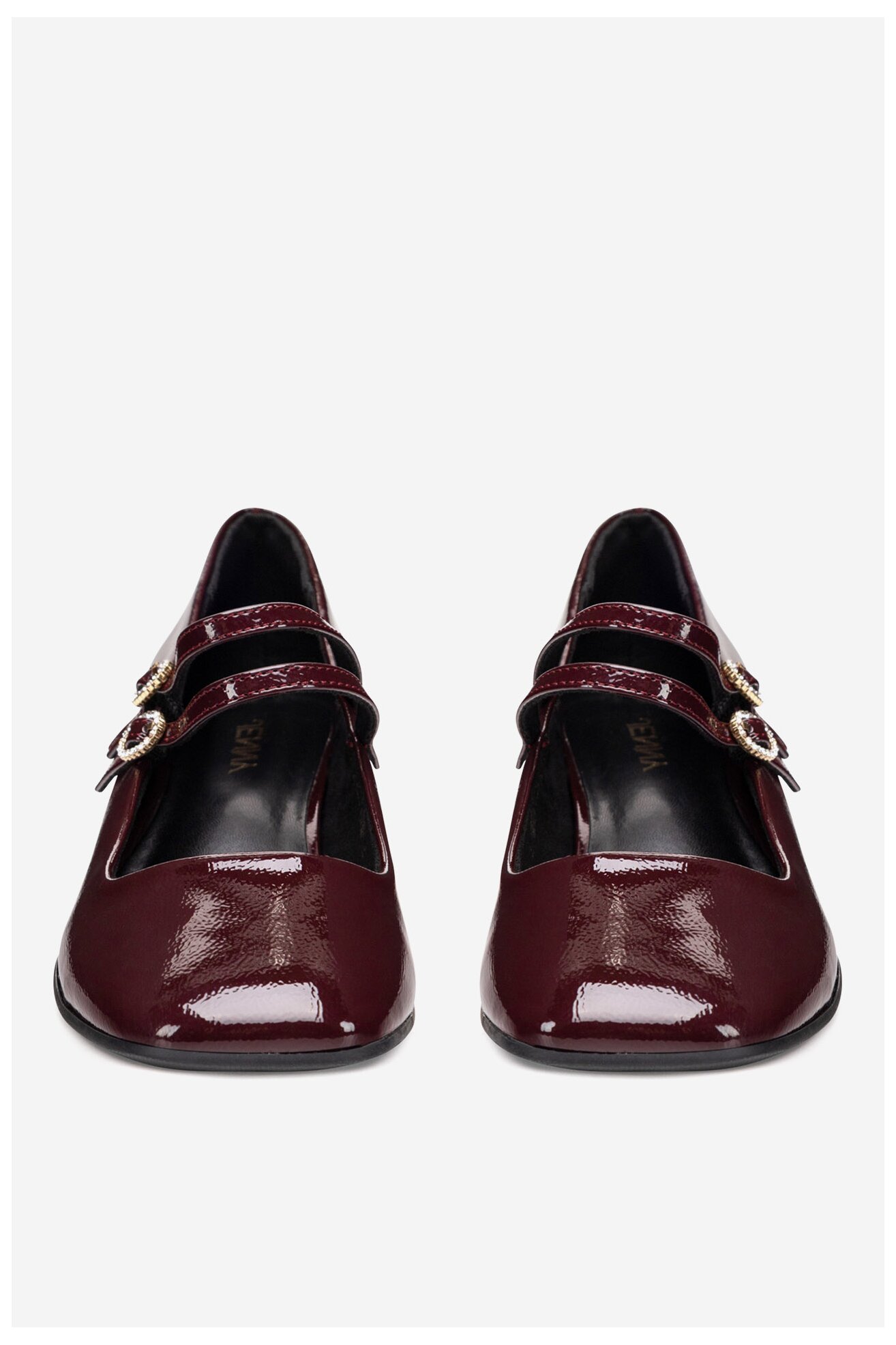 Туфлі-Човники Jenny LH24038-1 БОРДОВИЙ