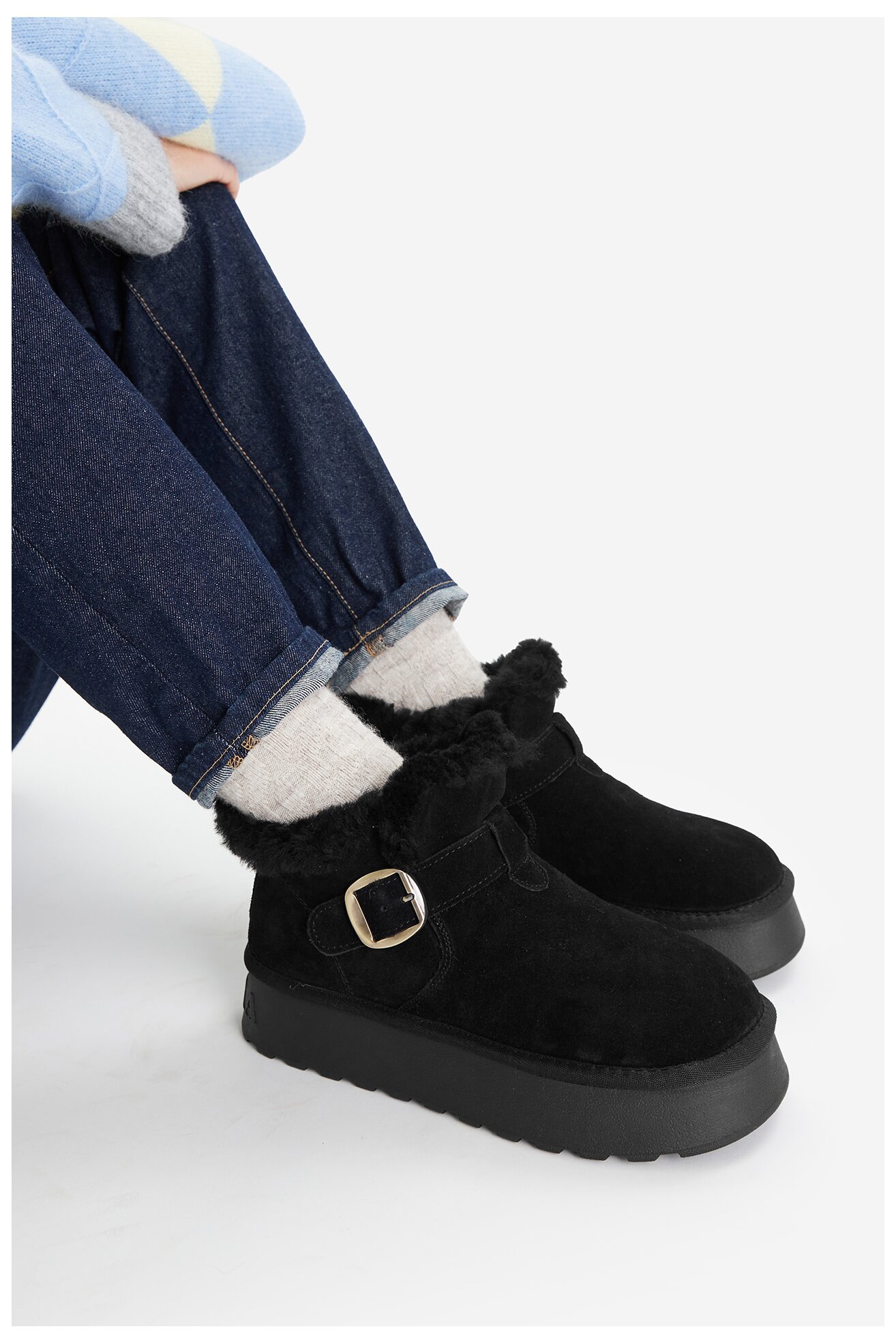 Kratke čizme Badura EO-CALI-TS6287-01 CRNA