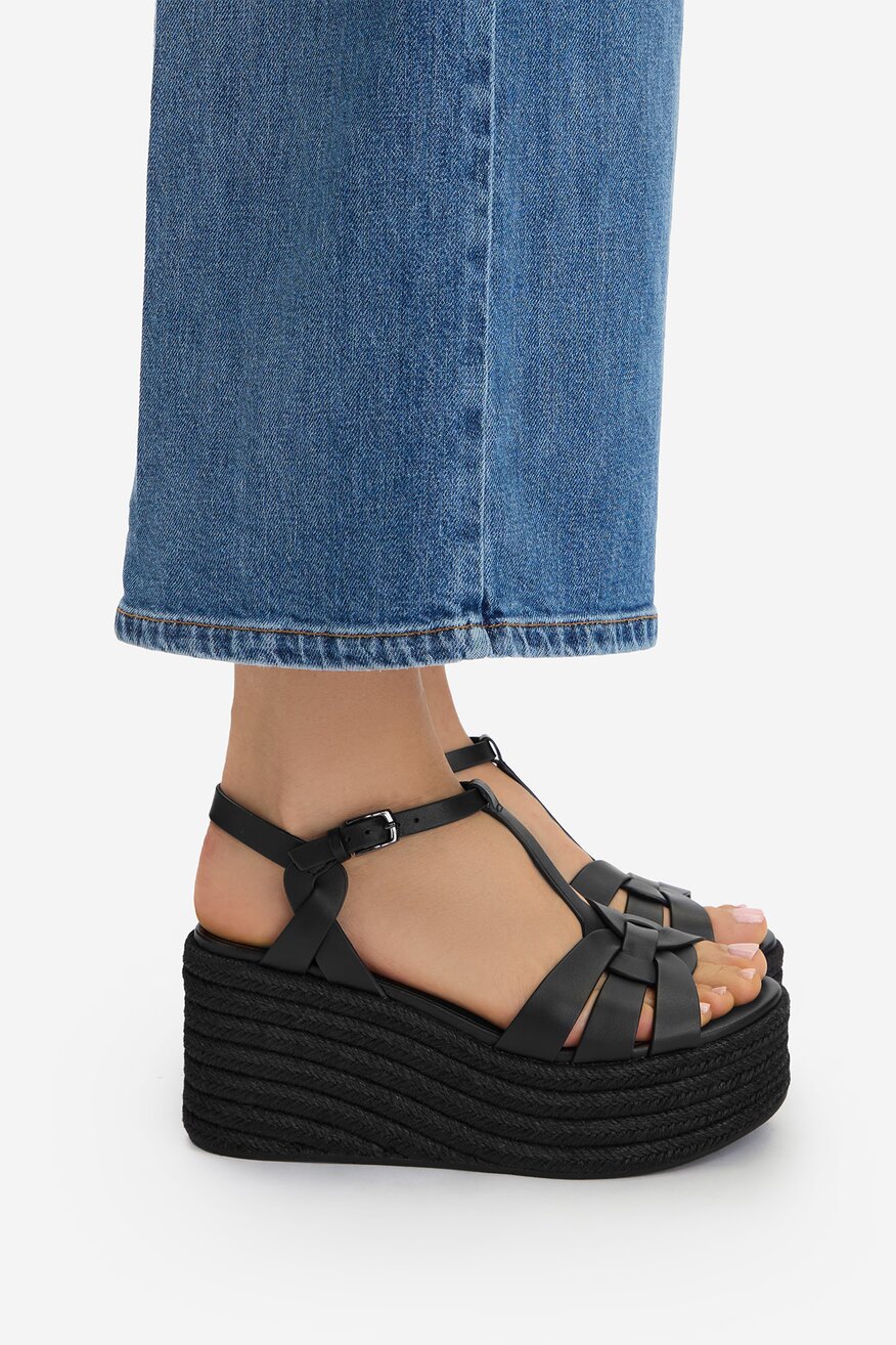 
                Badura - Espadryle skórzane - 5906751671023