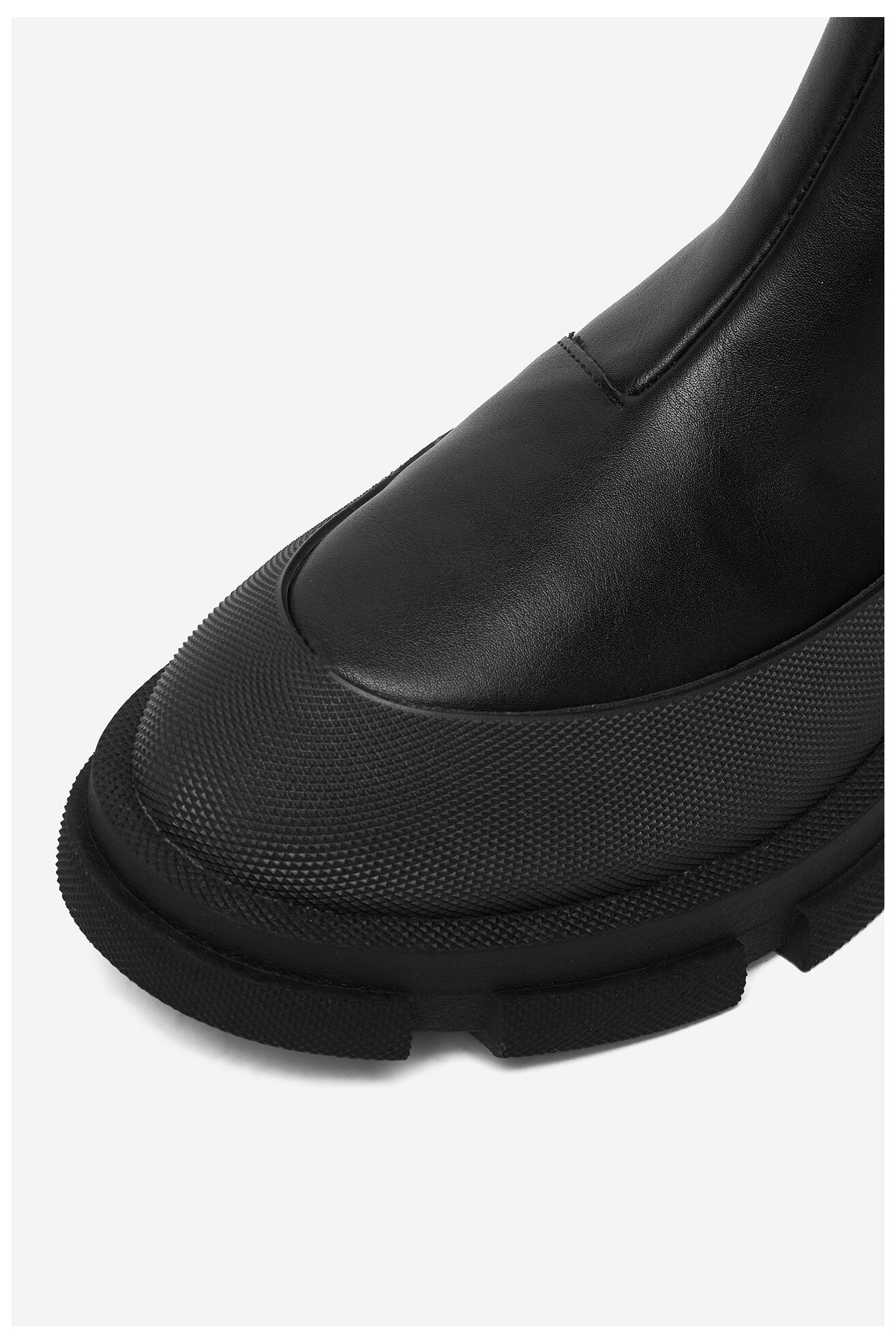 Ghete DeeZee 13059-2-BLACK PU NEGRU