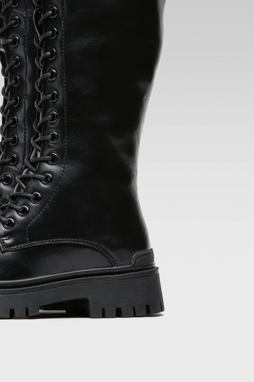 
                DeeZee - Kozaki sznurowane ocieplane - 5904862379081