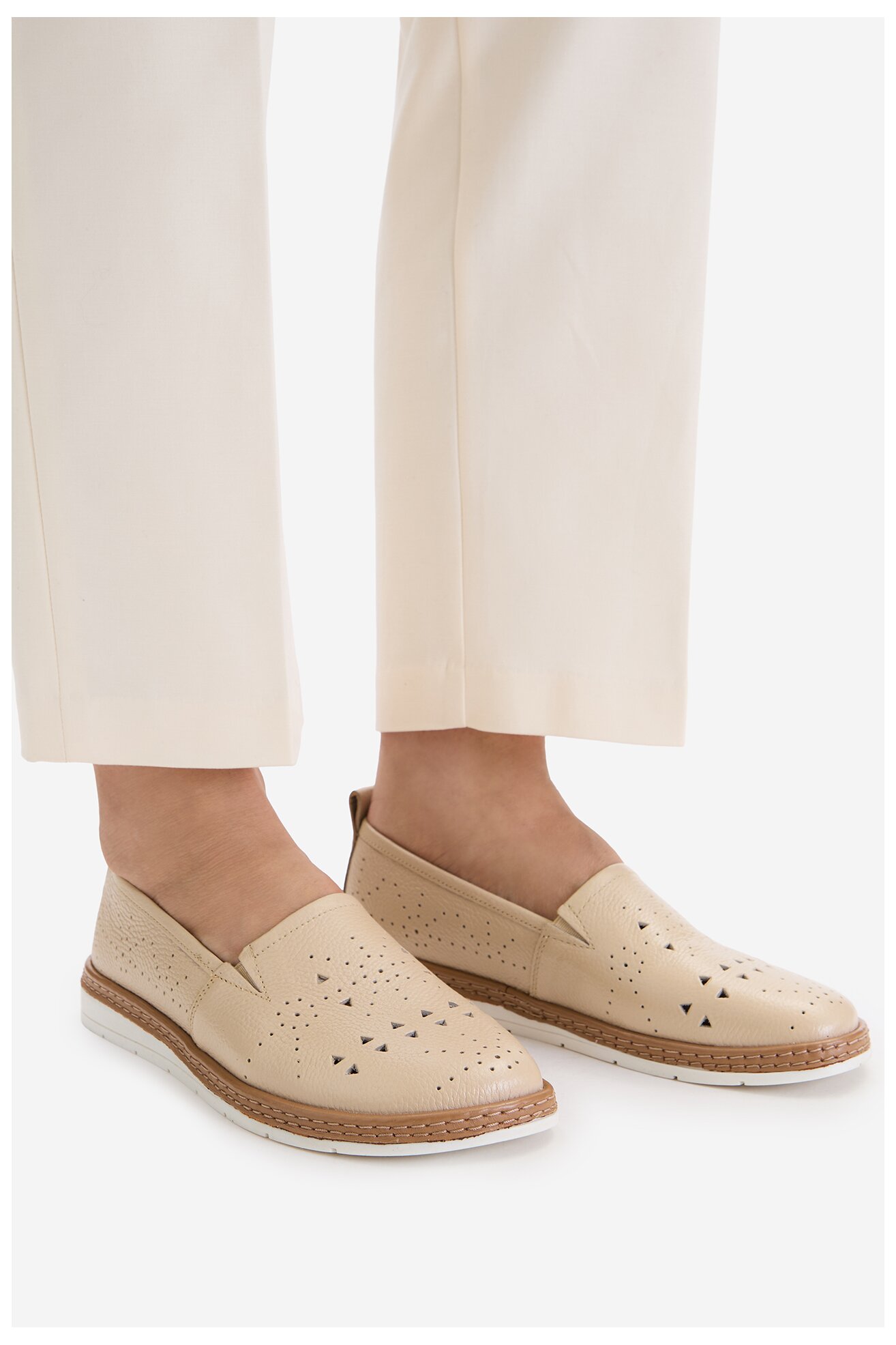 Espadrile Lasocki CEO-WI23-LYLA-02 BEŽ