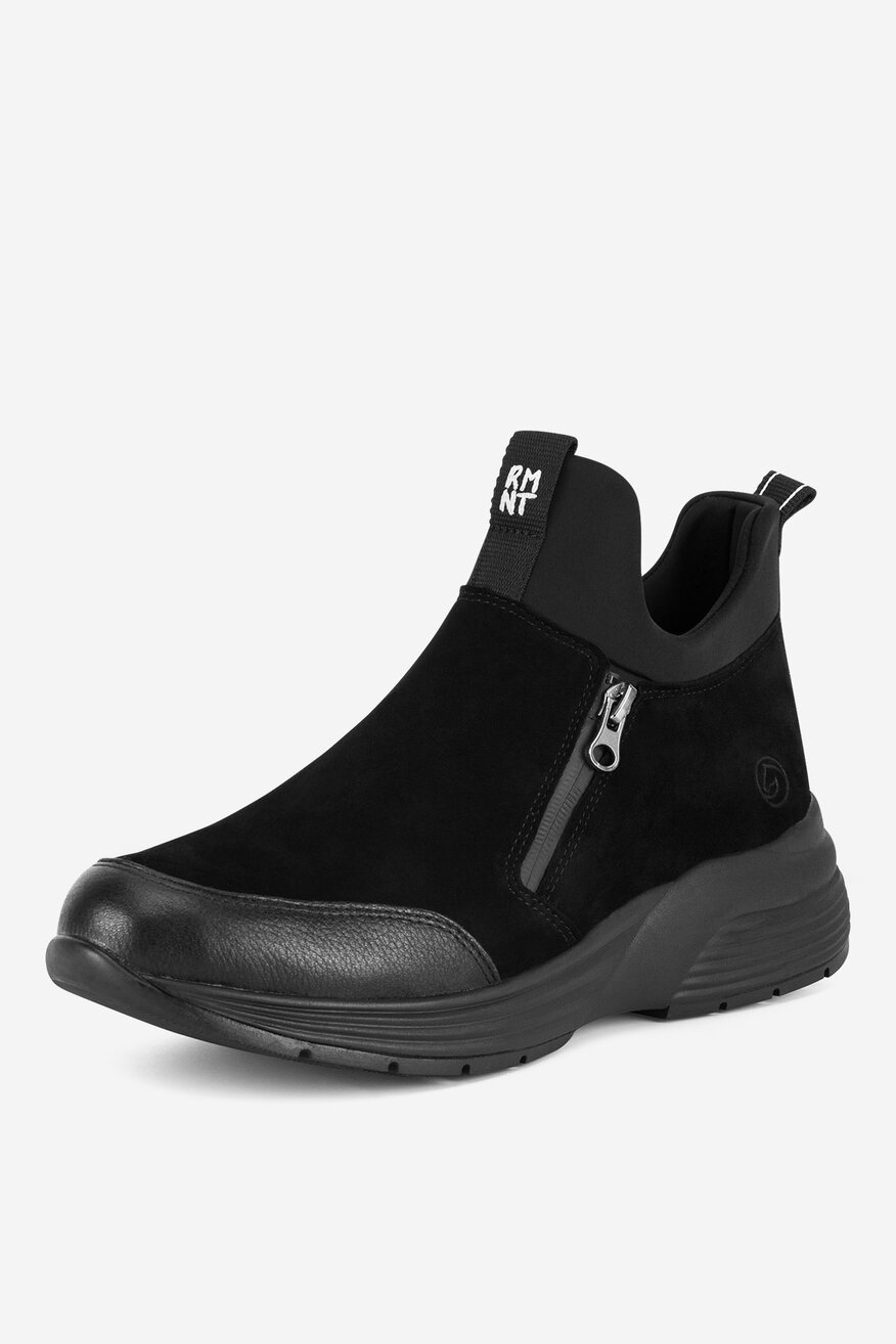 Remonte - Botki skórzane ocieplane - 2230062976311