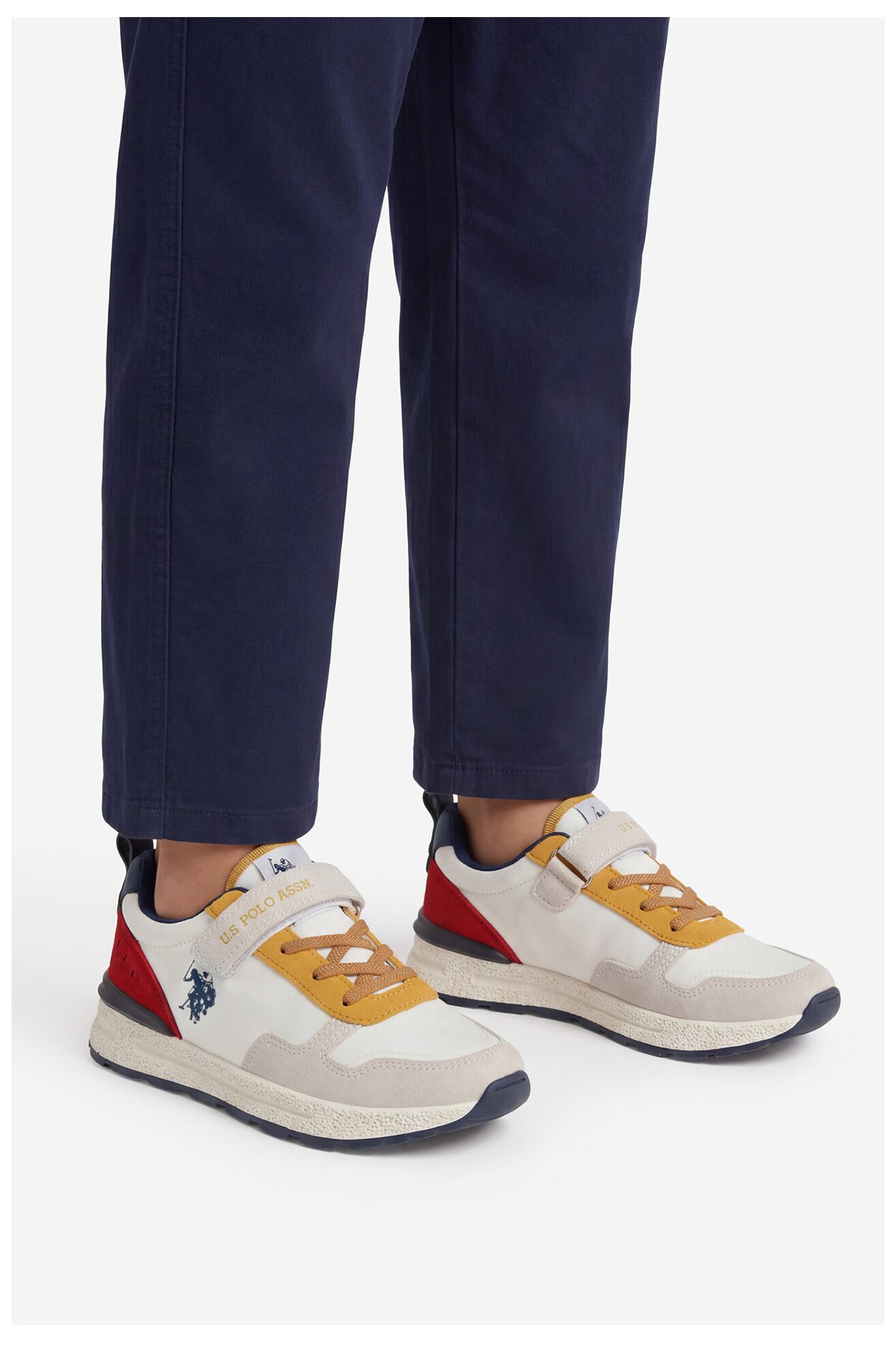Sneakers U.S. POLO ASSN. EO-ALEX002K/6TY1 Biały