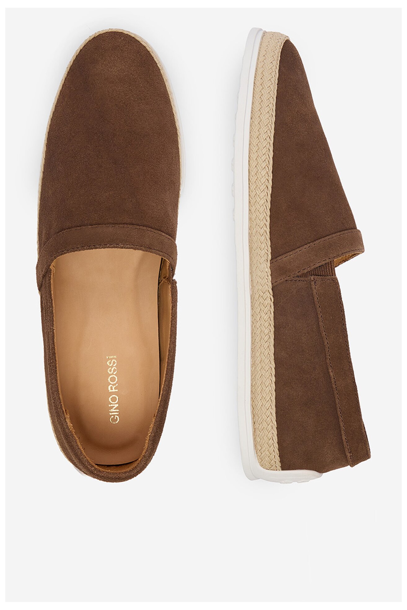 Еспадрилі Gino Rossi EO-TOMO-01 126AM КОРИЧНЕВИЙ