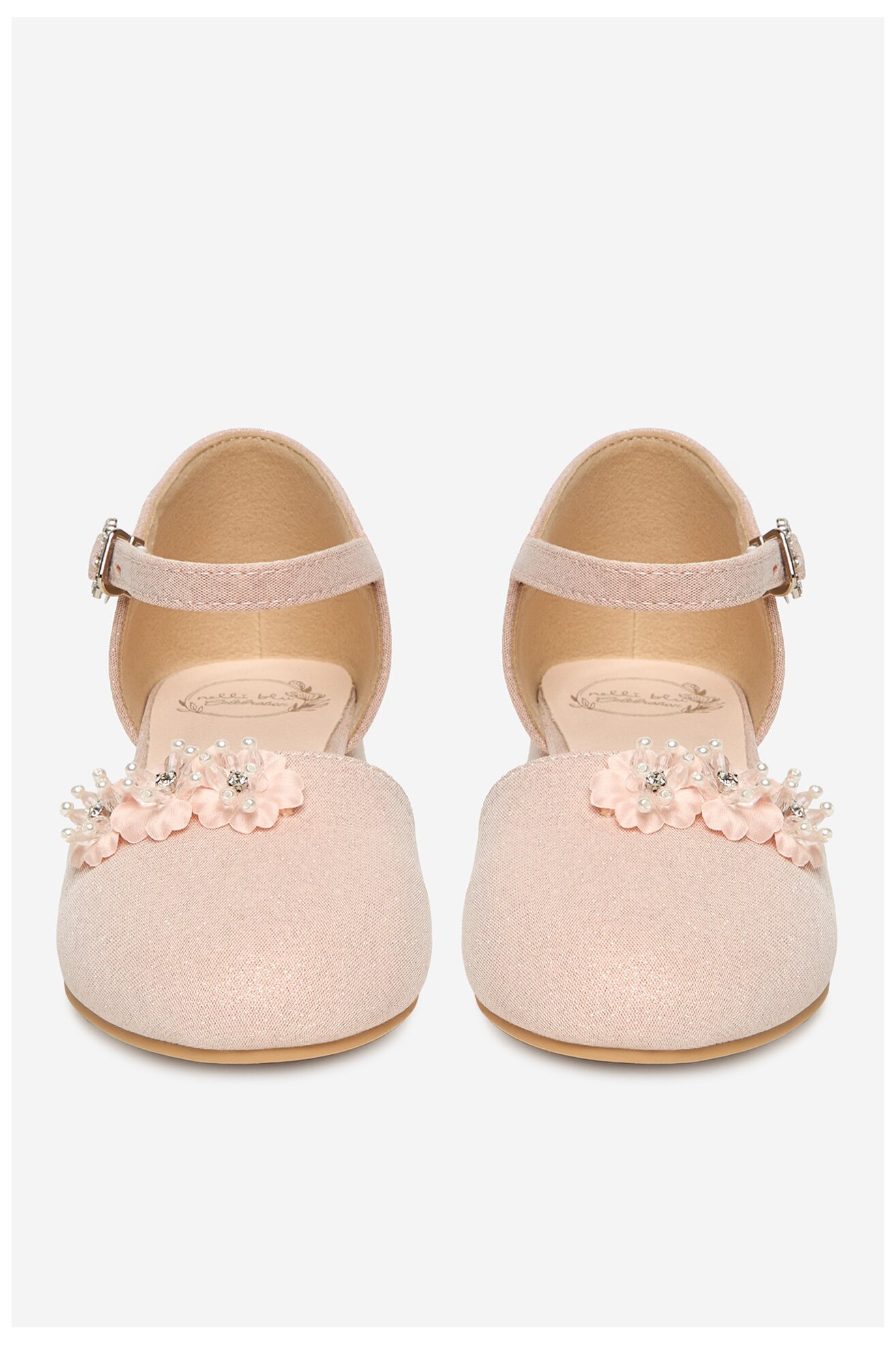 Baleriny Nelli Blu CM230522-7A Różowy