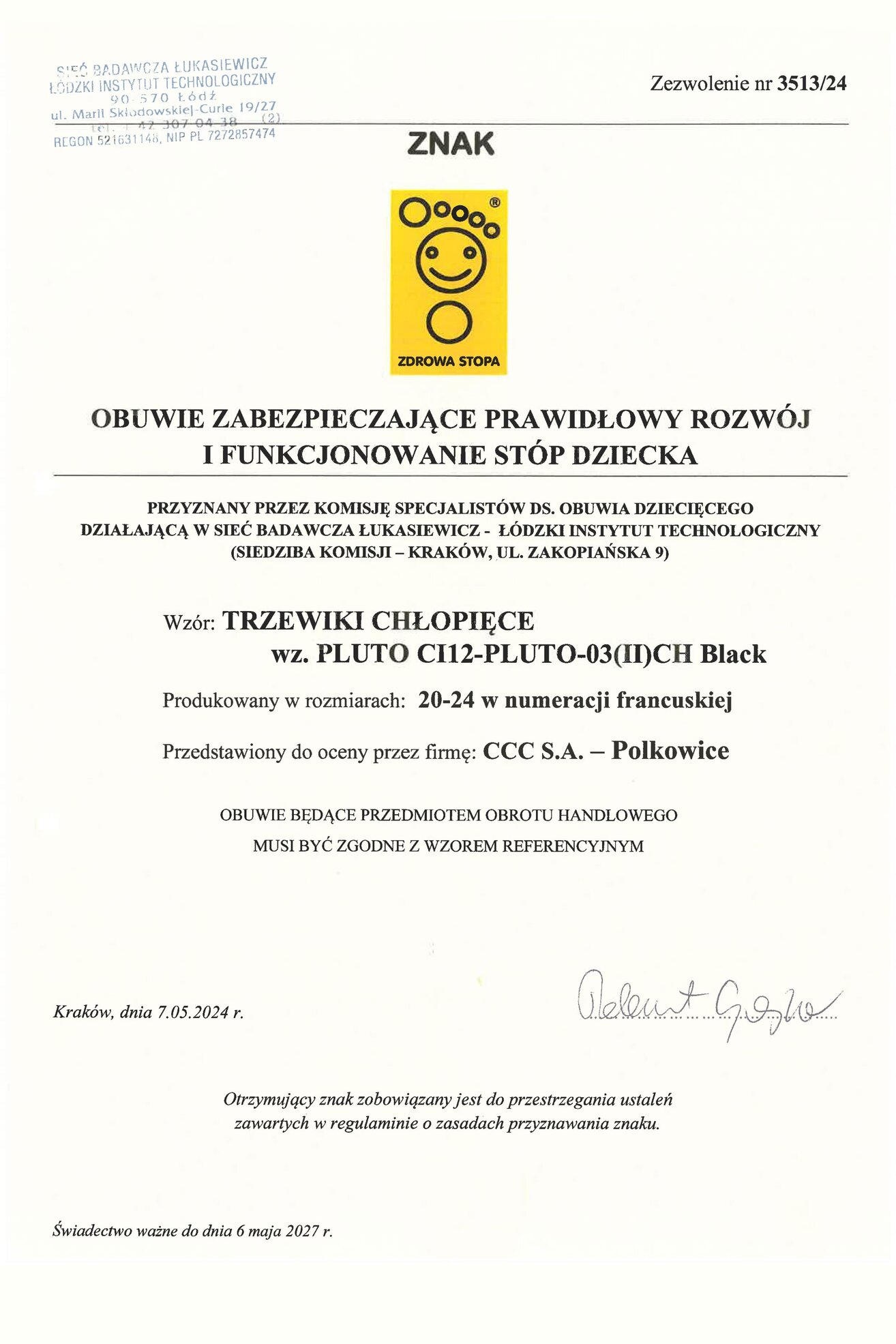 Trzewiki Lasocki Kids PLUTO CI12-PLUTO-03(II)CH Czarny