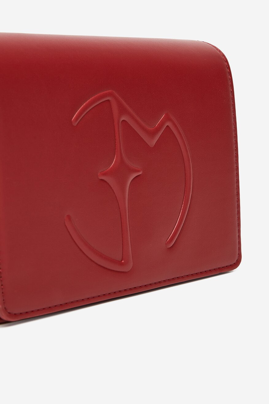 Дамска чанта EVA MINGE БОРДО - 5906751330227