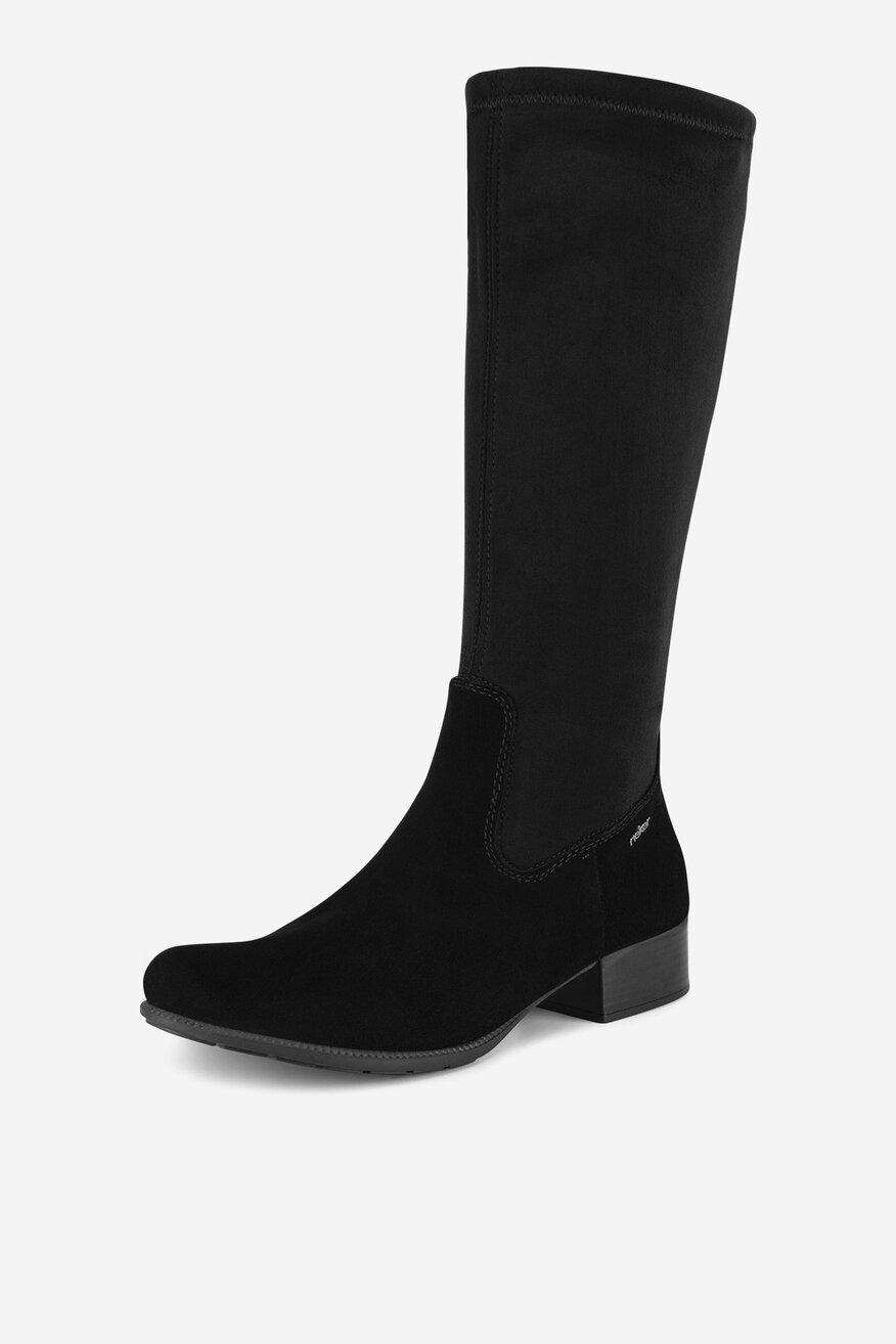 Rieker - Kozaki zamszowe - 2230062971040