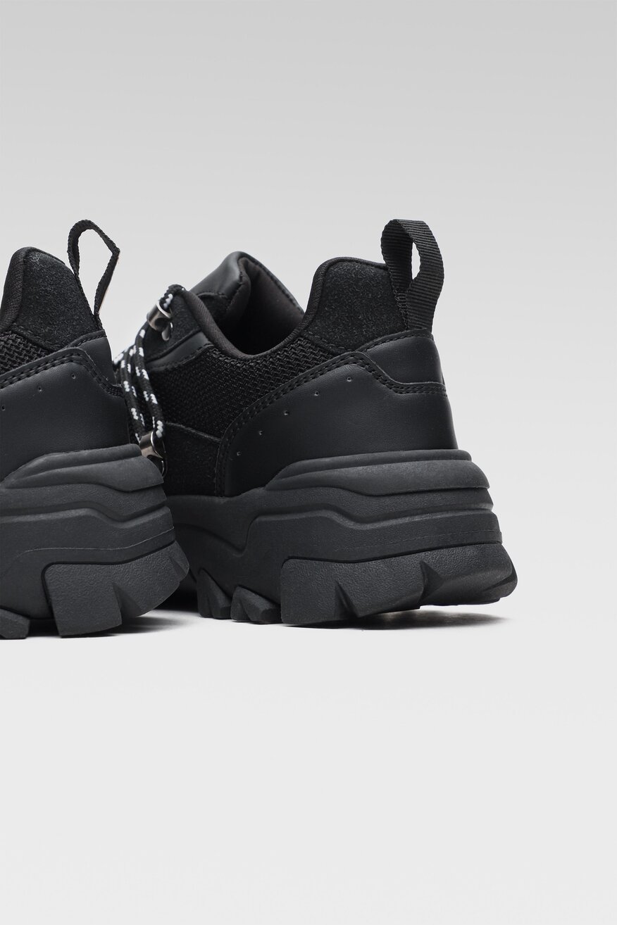 
                Jenny Fairy - Półbuty czarne sznurowane - 5903698882819