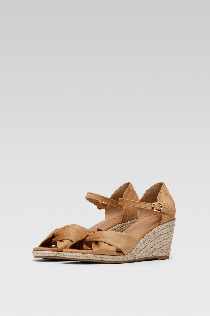 Clara Barson - Espadryle na koturnie - 5904248677381