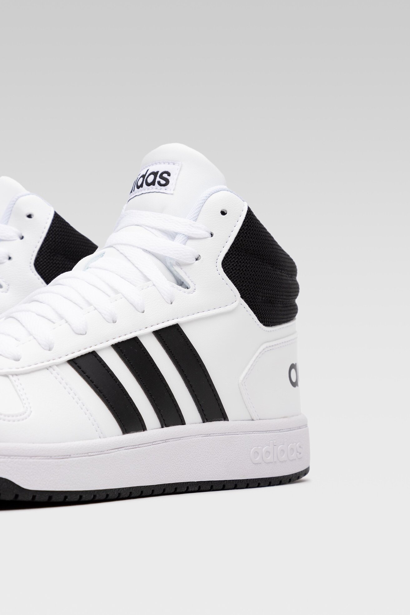 Obuwie sportowe adidas HOOPS 2.0 MID FY8617 Biały
