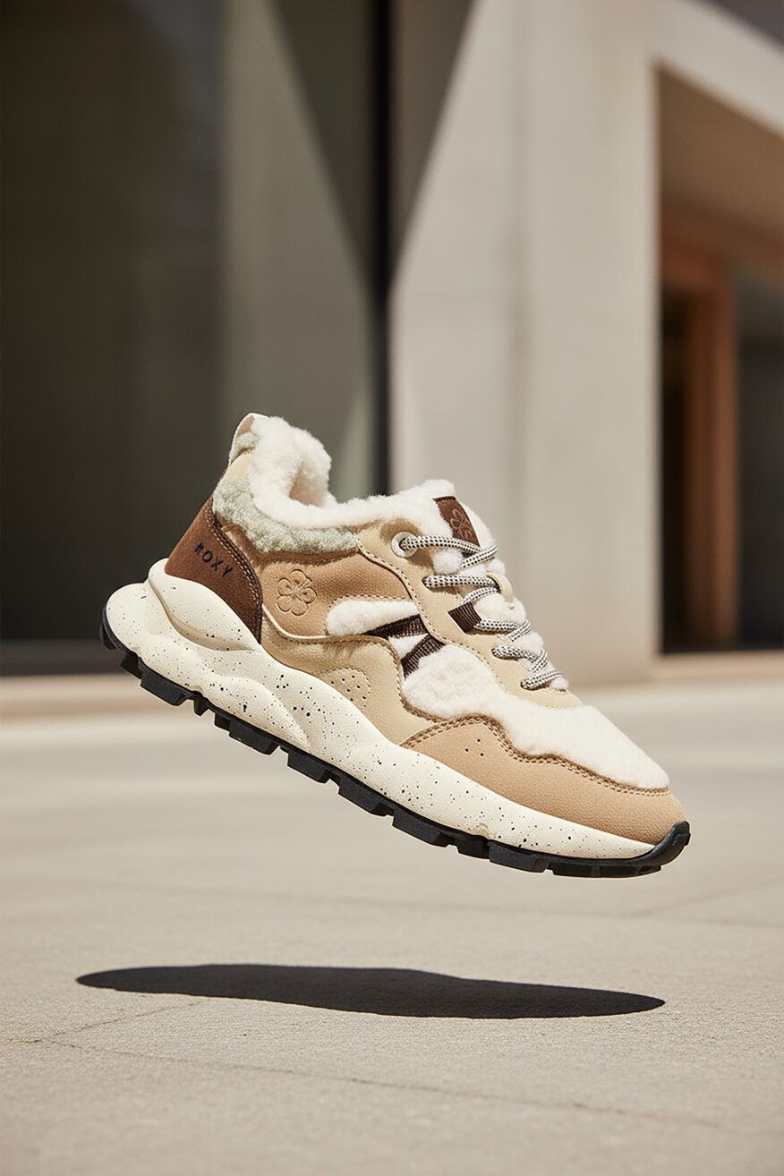 Sneakerși ROXY BEJ - 5906751351475