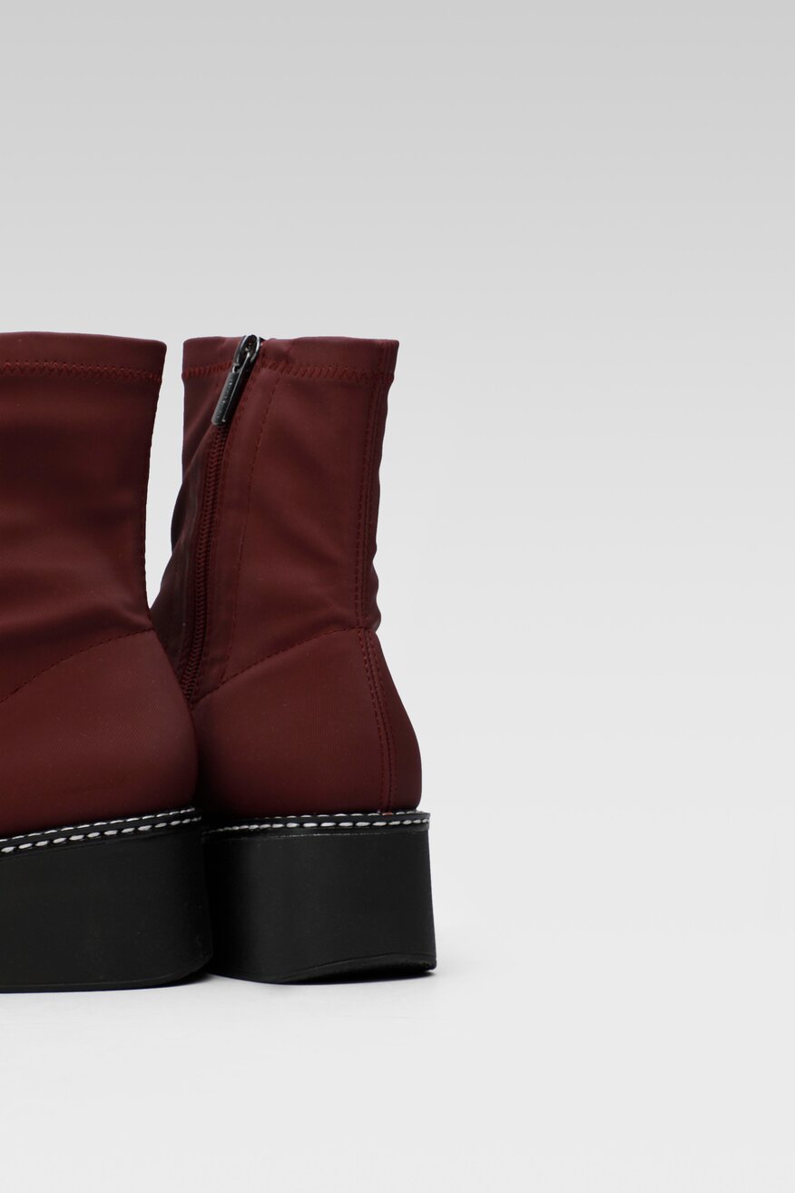 
                Jenny Fairy - Botki bordowe - 5904862185392