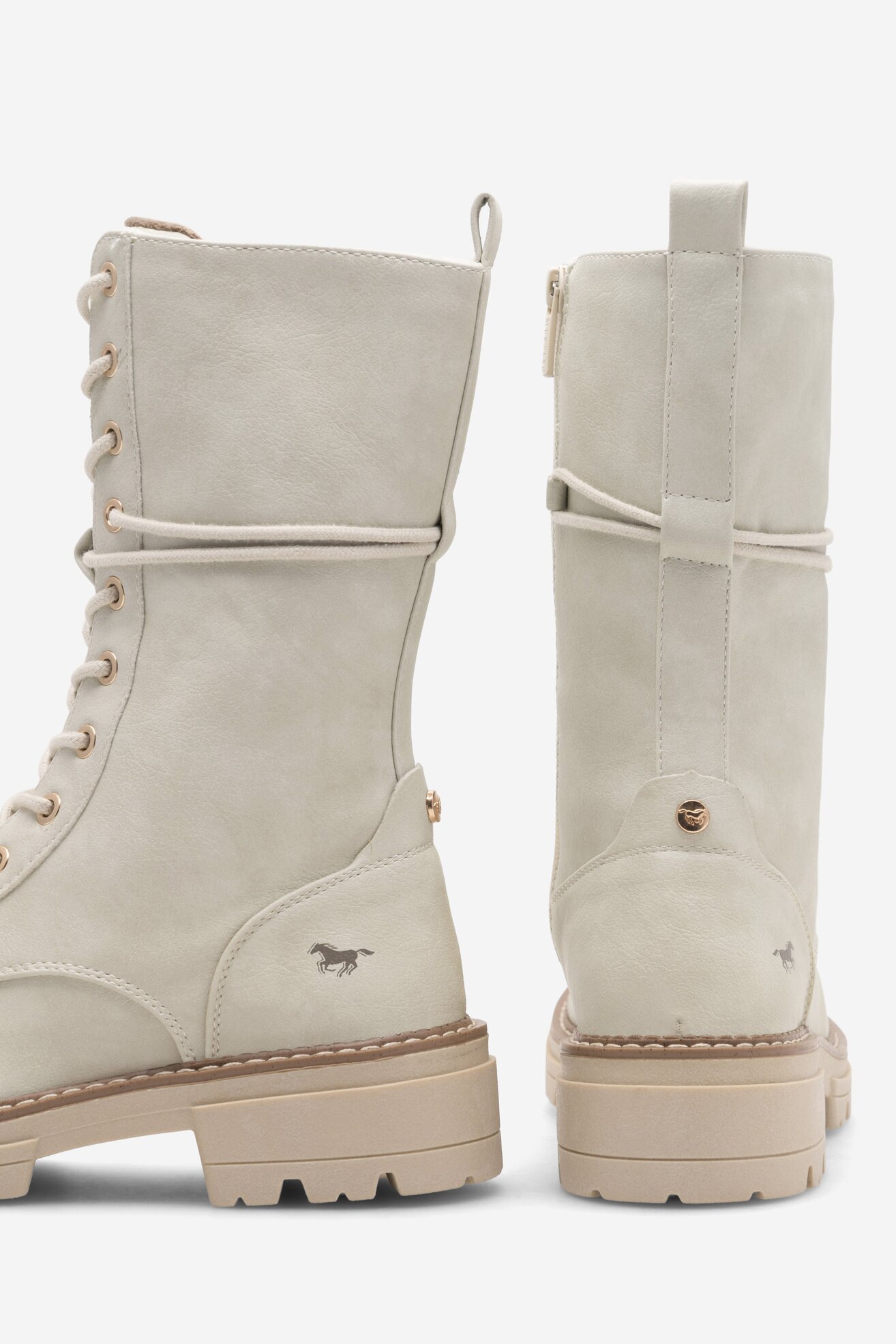 Боти Mustang 1437-503 БЯЛ