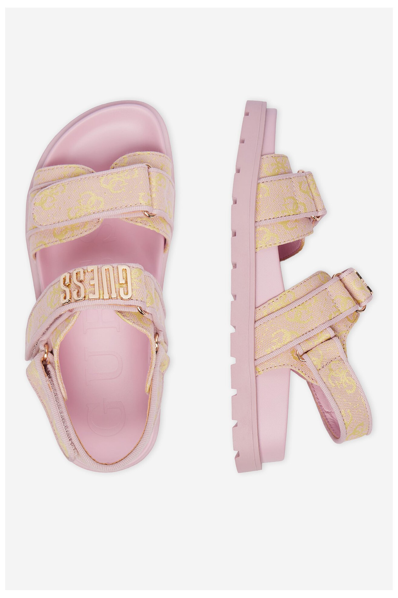 Sandały GUESS CEO-CS6702-64 Różowy