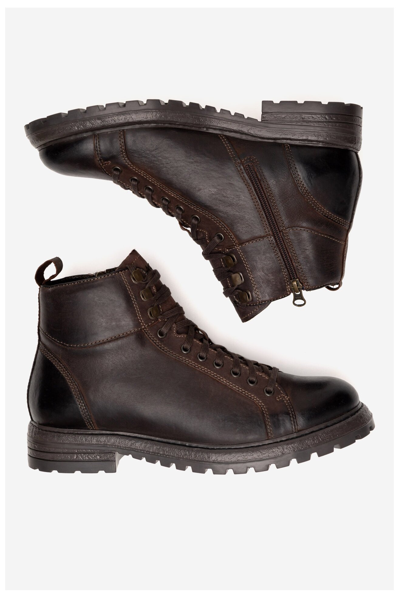 Bocanci Lasocki ITALIAN-02 MB MARO ÎNCHIS