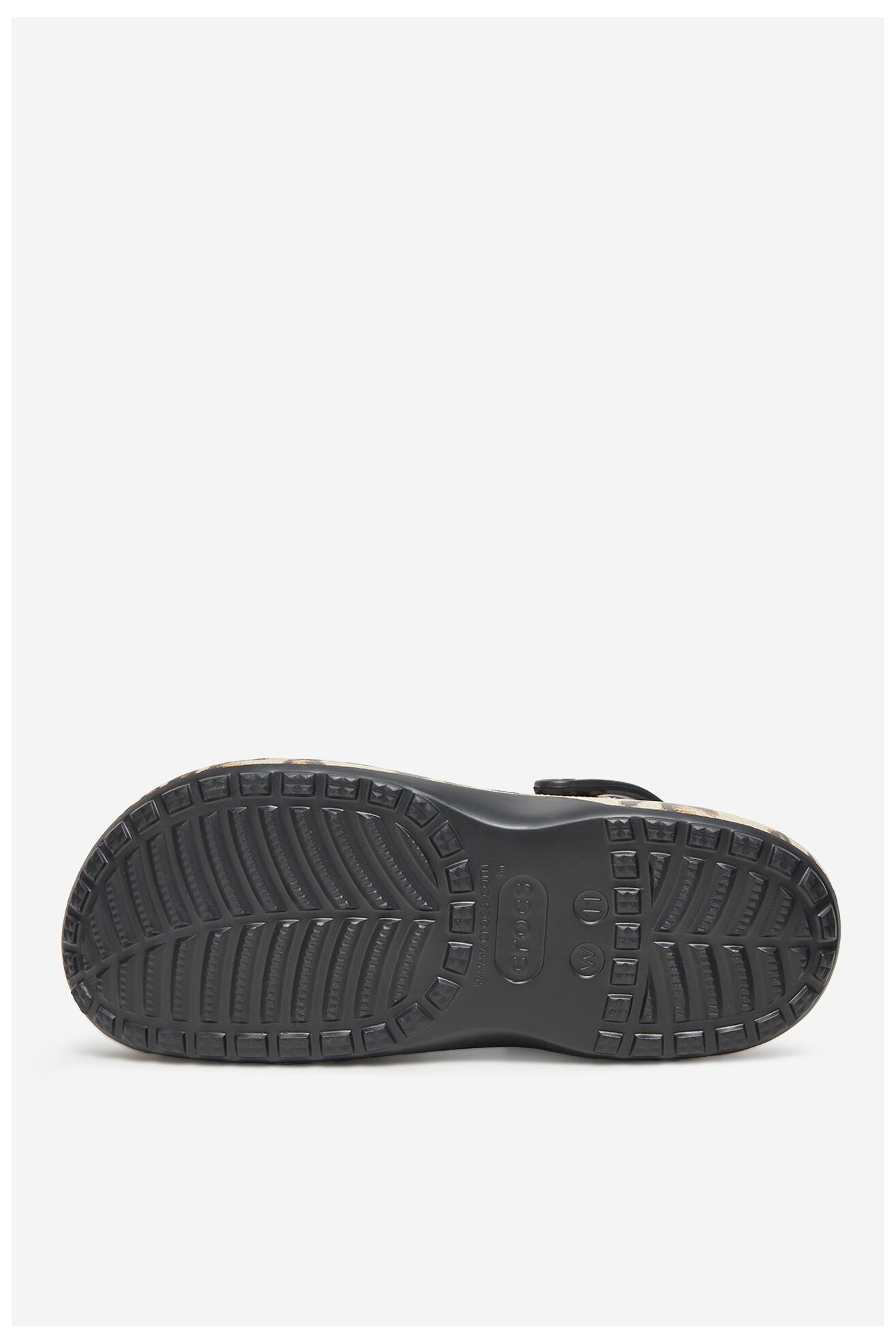 Klapki basenowe Crocs BAYA PLATFORM CLOG 208712-0C4 MIX