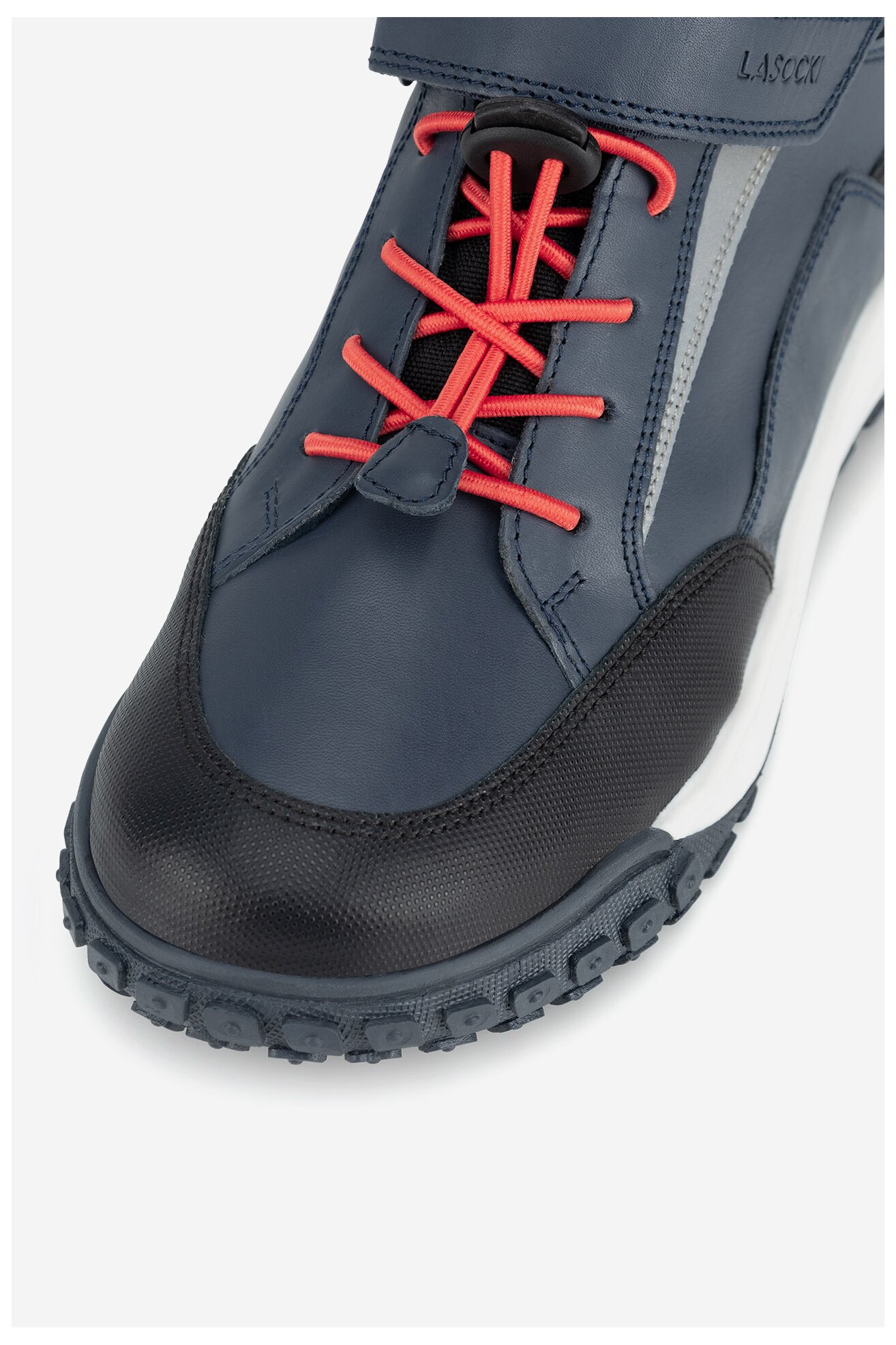 Šněrovací vyšší obuv Lasocki Young KARTO BI12-3138-21 TMAVĚ MODRÁ