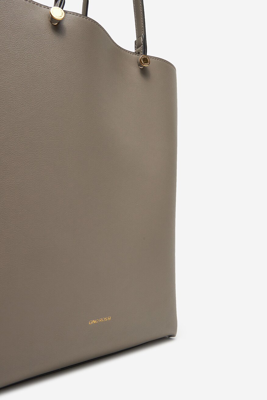 Kézitáska Gino Rossi SÖTÉTBÉZS - 5904862927831