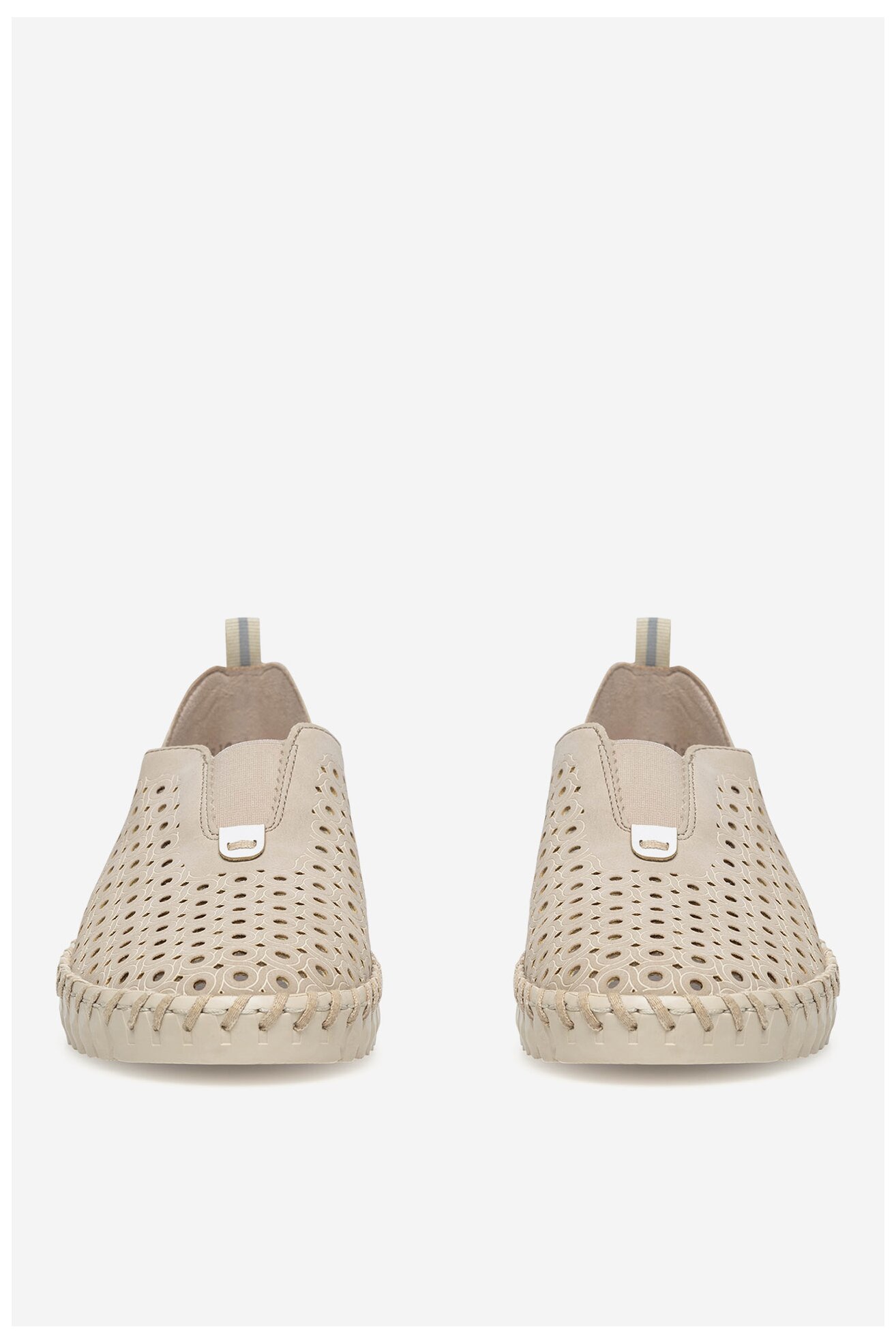 Espadryle Rieker N1963-62 Beżowy