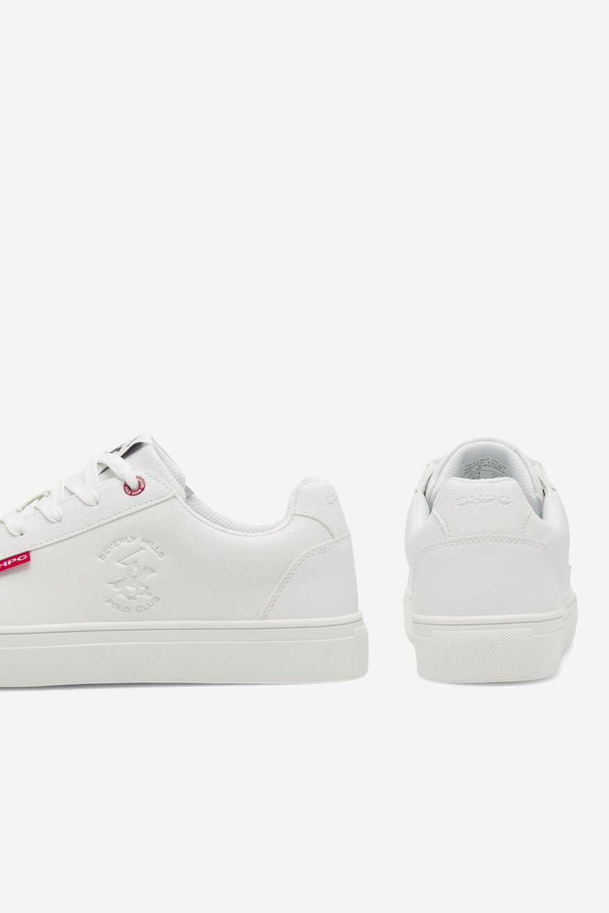 Vászoncipő Beverly Hills Polo Club FEHÉR - 5905588355786