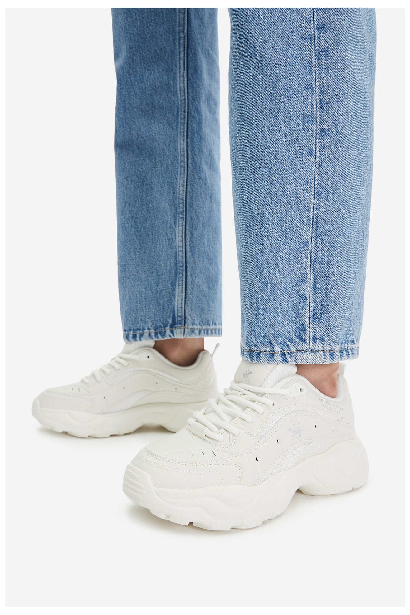 Sneakerși Beverly Hills Polo Club CEO-V12-1099 ALB