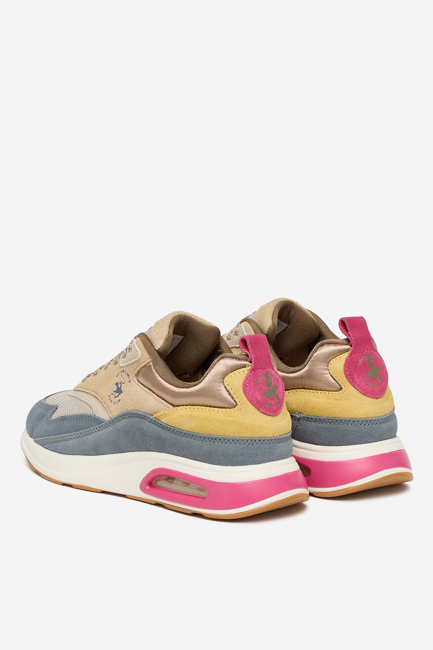 Sneakerși Beverly Hills Polo Club BEJ - 5906751407547