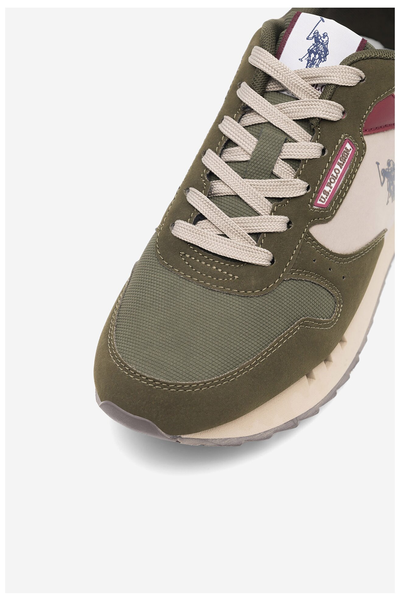 Сникърси U.S. POLO ASSN. BUZZY001M/CNU1 МАСЛИНЕН