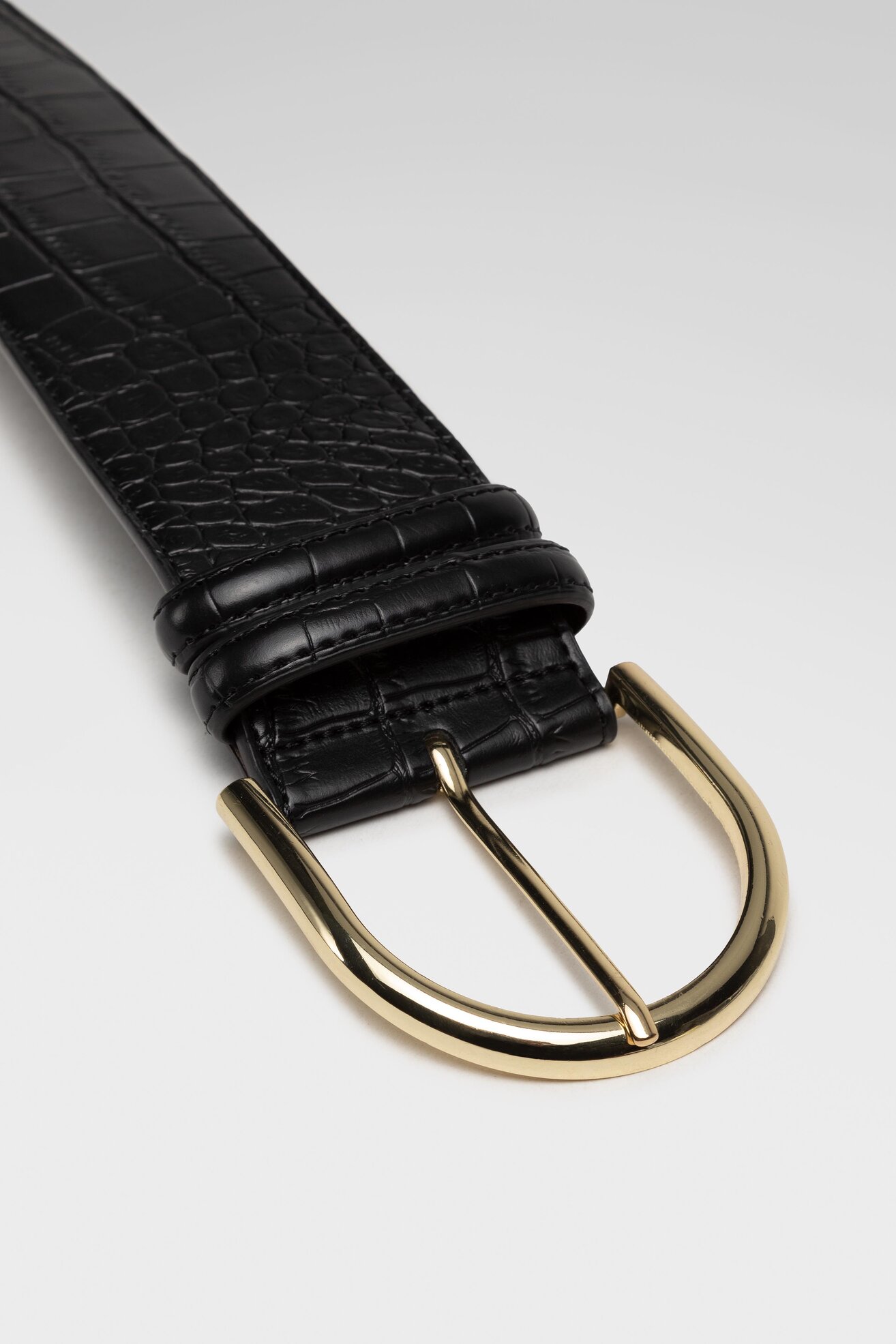 Pasek Gino Rossi MA-001-SS22-1 Czarny