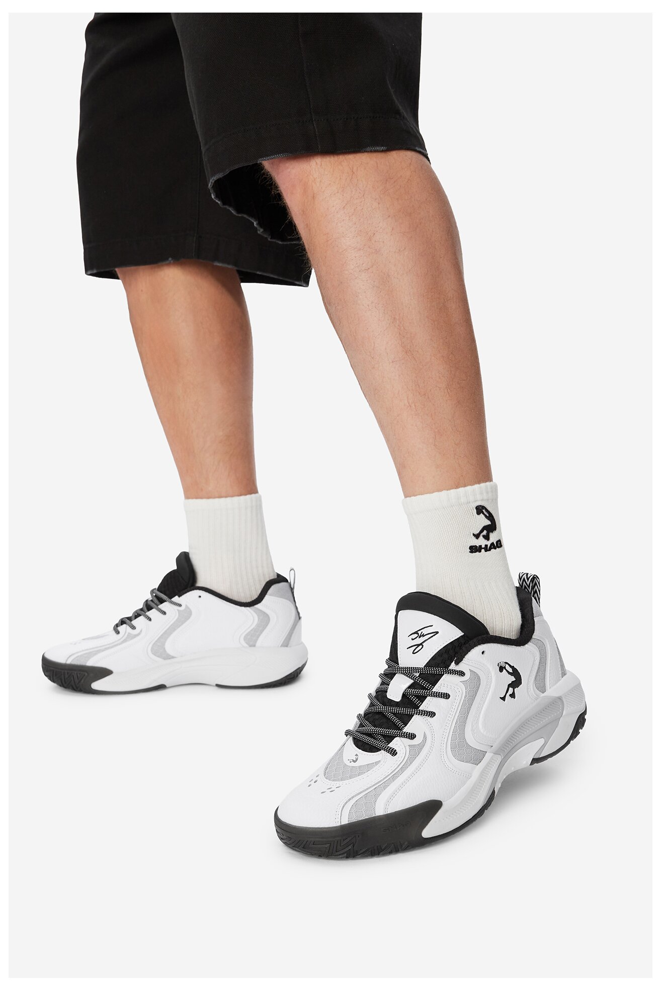 Кросівки спортивні SHAQ EO-DUNKMAN AQ95084M-WS БІЛИЙ