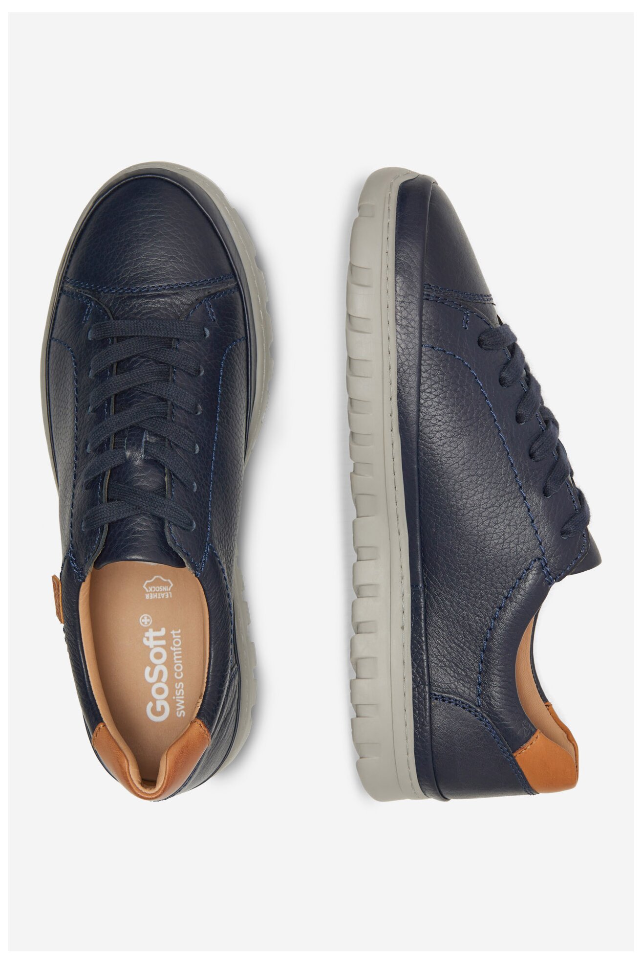 Polobotka Go Soft MONE-01 MI08 TMAVĚ MODRÁ