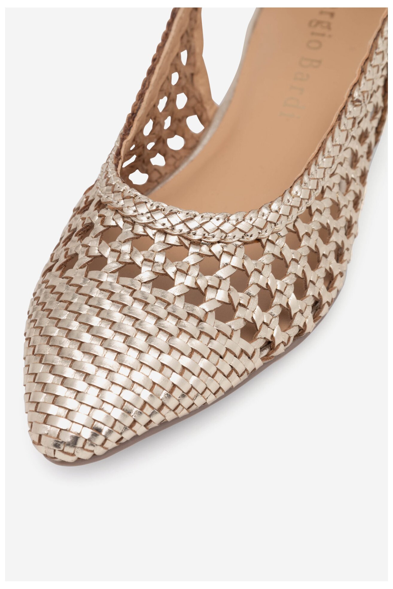 Балетки Sergio Bardi DELL - 62109-01SB ЗОЛОТИЙ