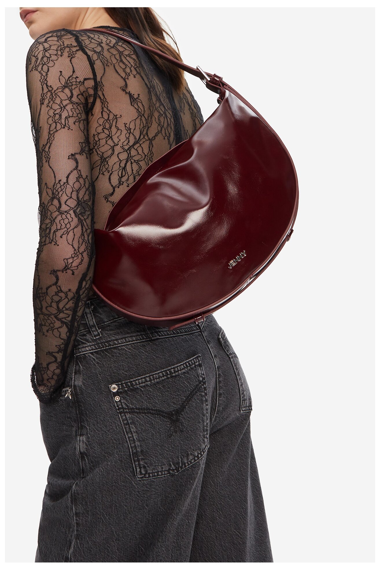 Kabelka Jenny C-JNY-M-014-08 BORDÓ