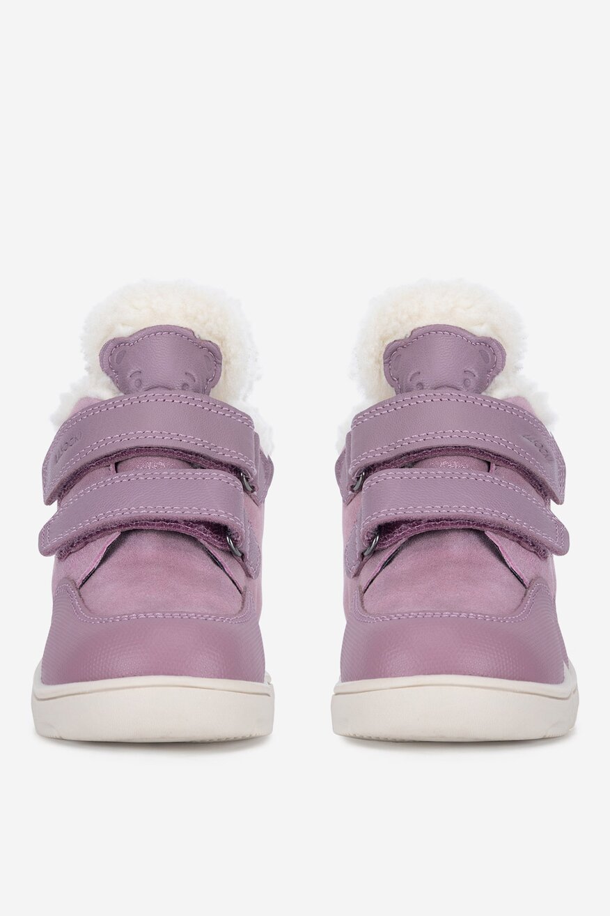 Lasocki Kids - Trzewiki zamszowe ocieplane - 5905588955450