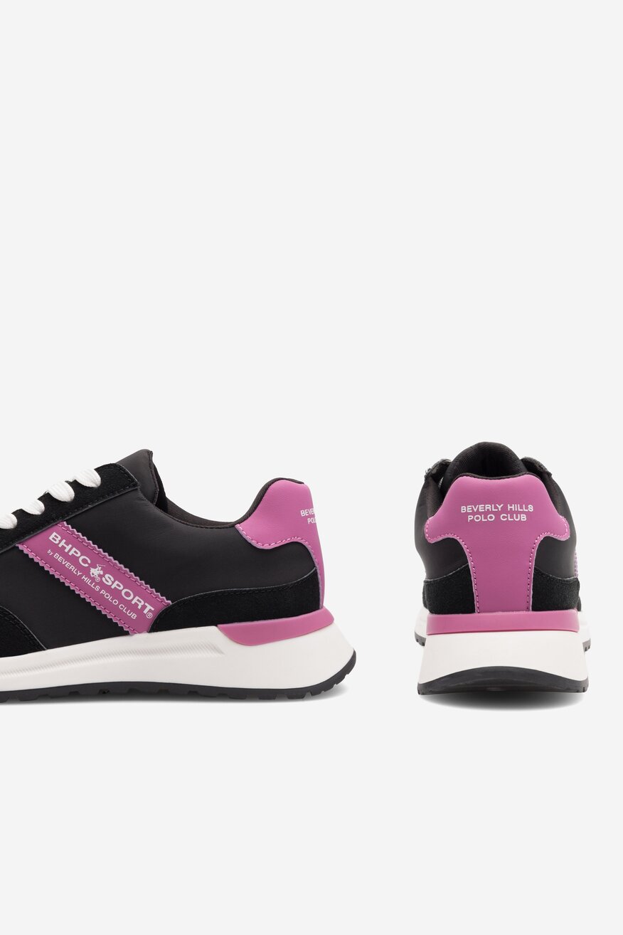 Sneakerși Beverly Hills Polo Club NEGRU - 5905588135838