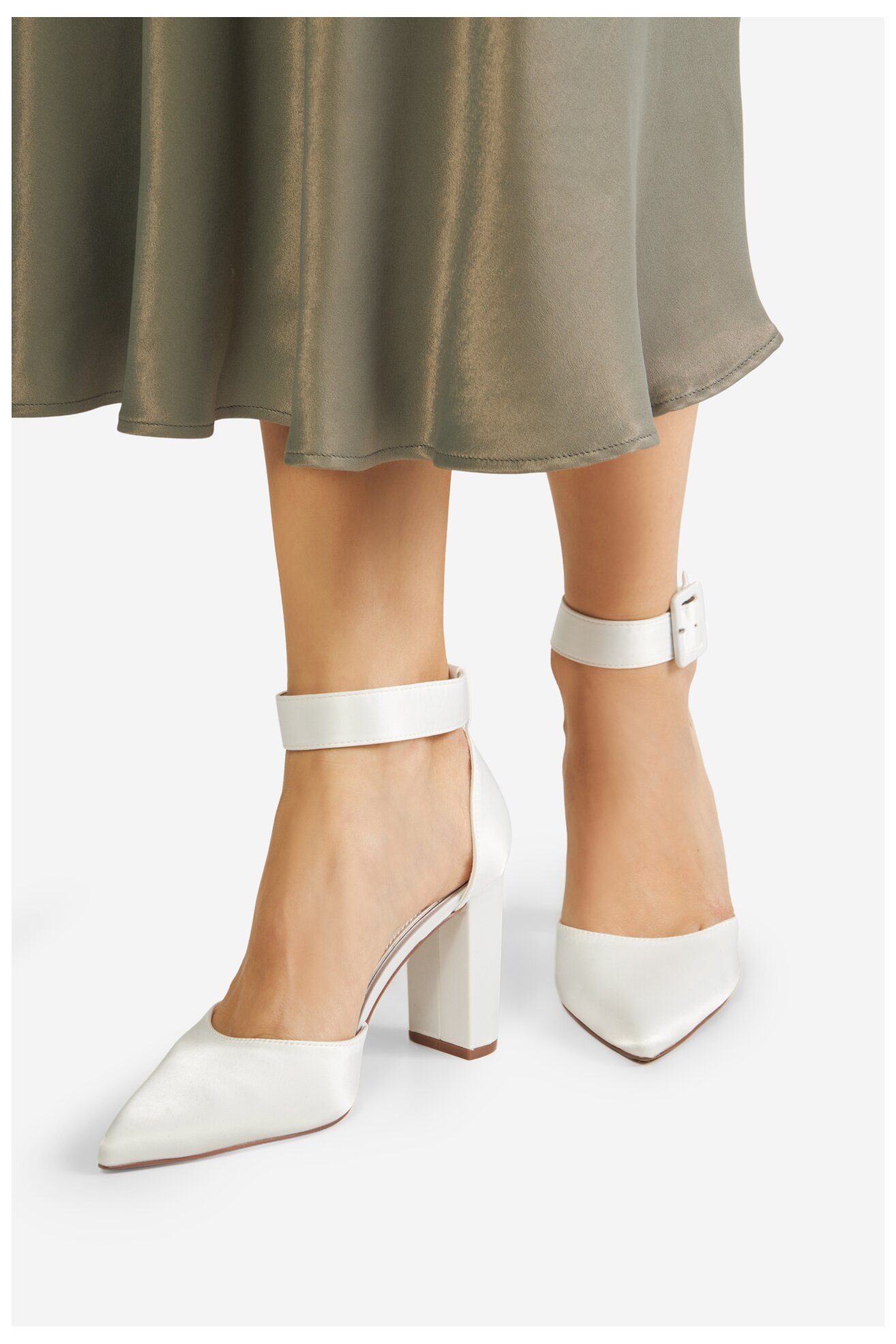 Czółenka Jenny LH230312-5A Biały